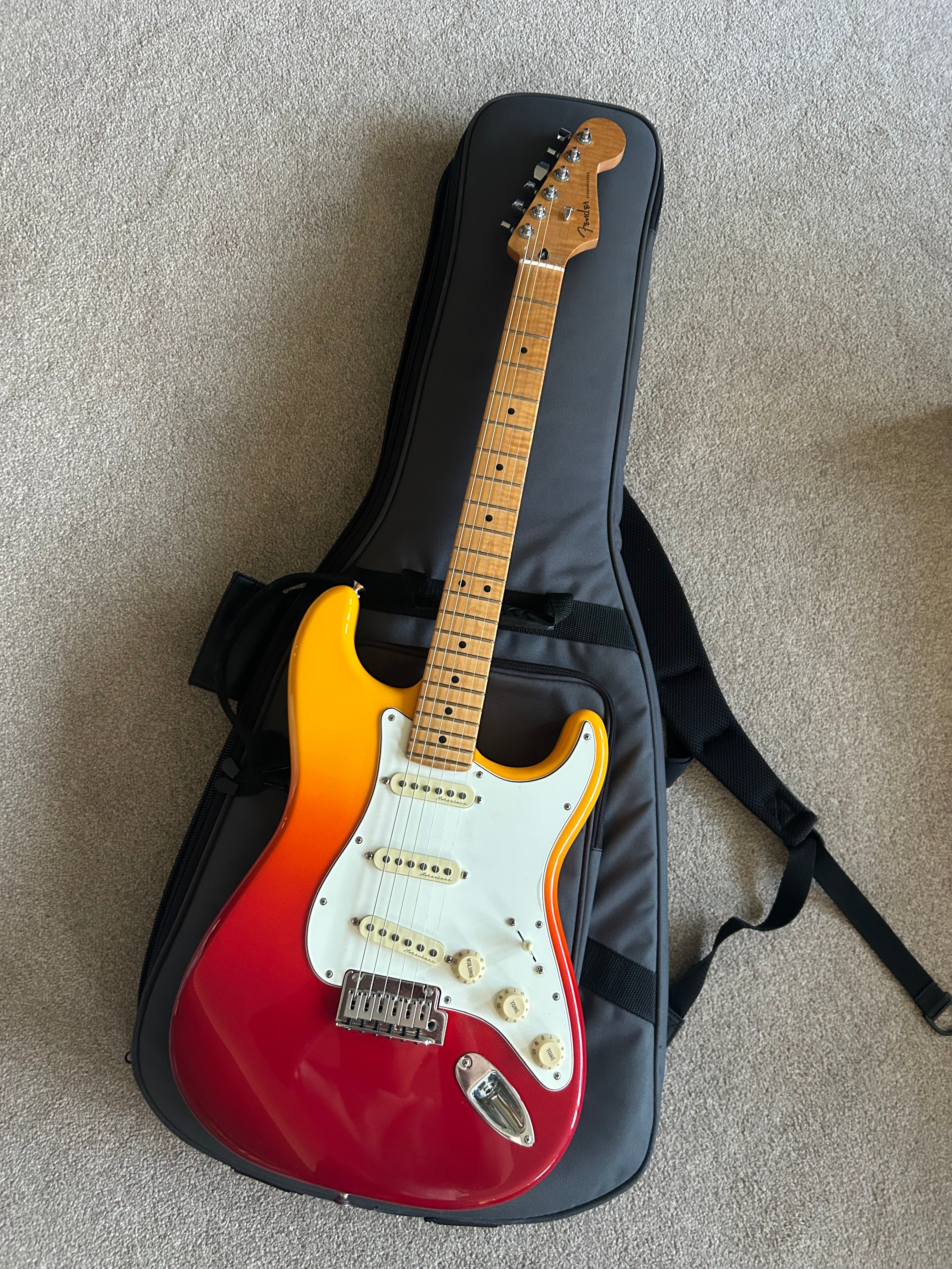 Fender Player Plus Stratocaster with Maple Fretboard Tequila