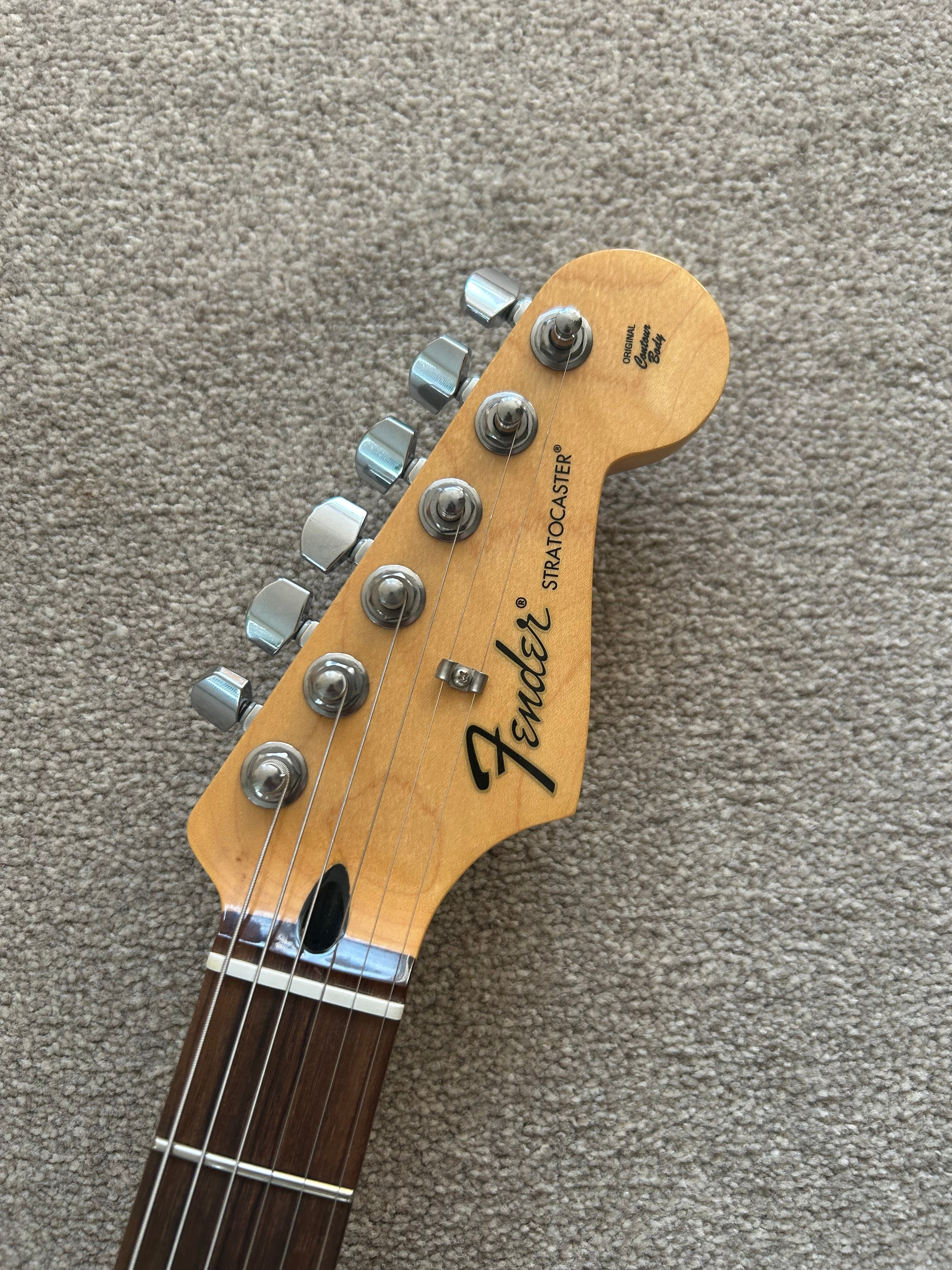 Fender Standard Stratocaster Plus Top with Rosewood Fretboard 2014 Tobacco Sunburst