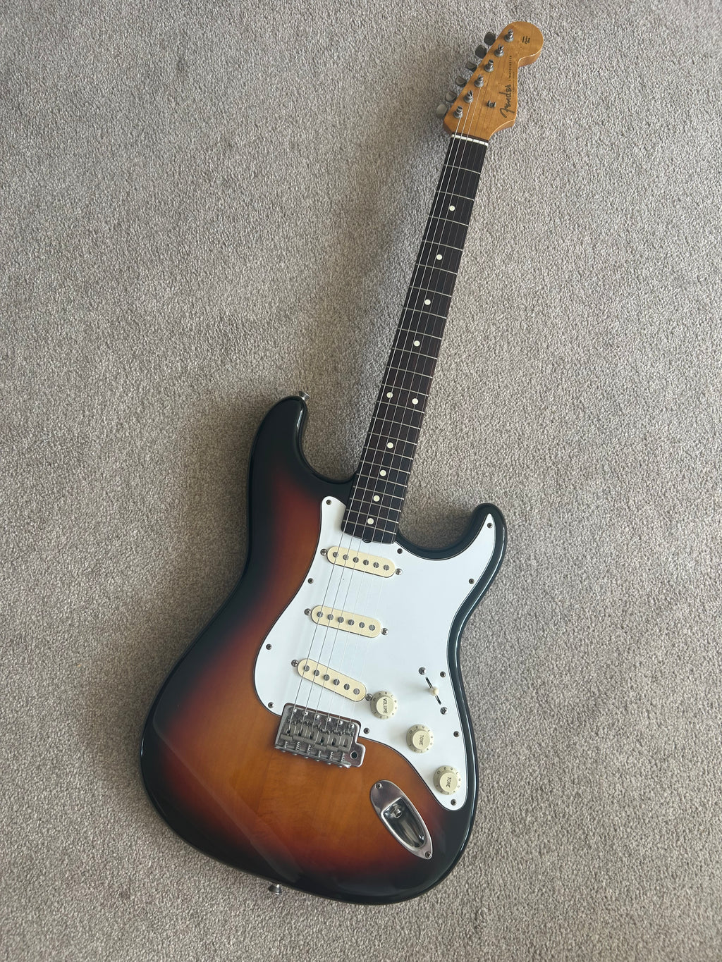 Upgraded Bare Knuckle Pickups Fender Stratocaster ST-62 MIJ Japan 1993-94 - Sunburst