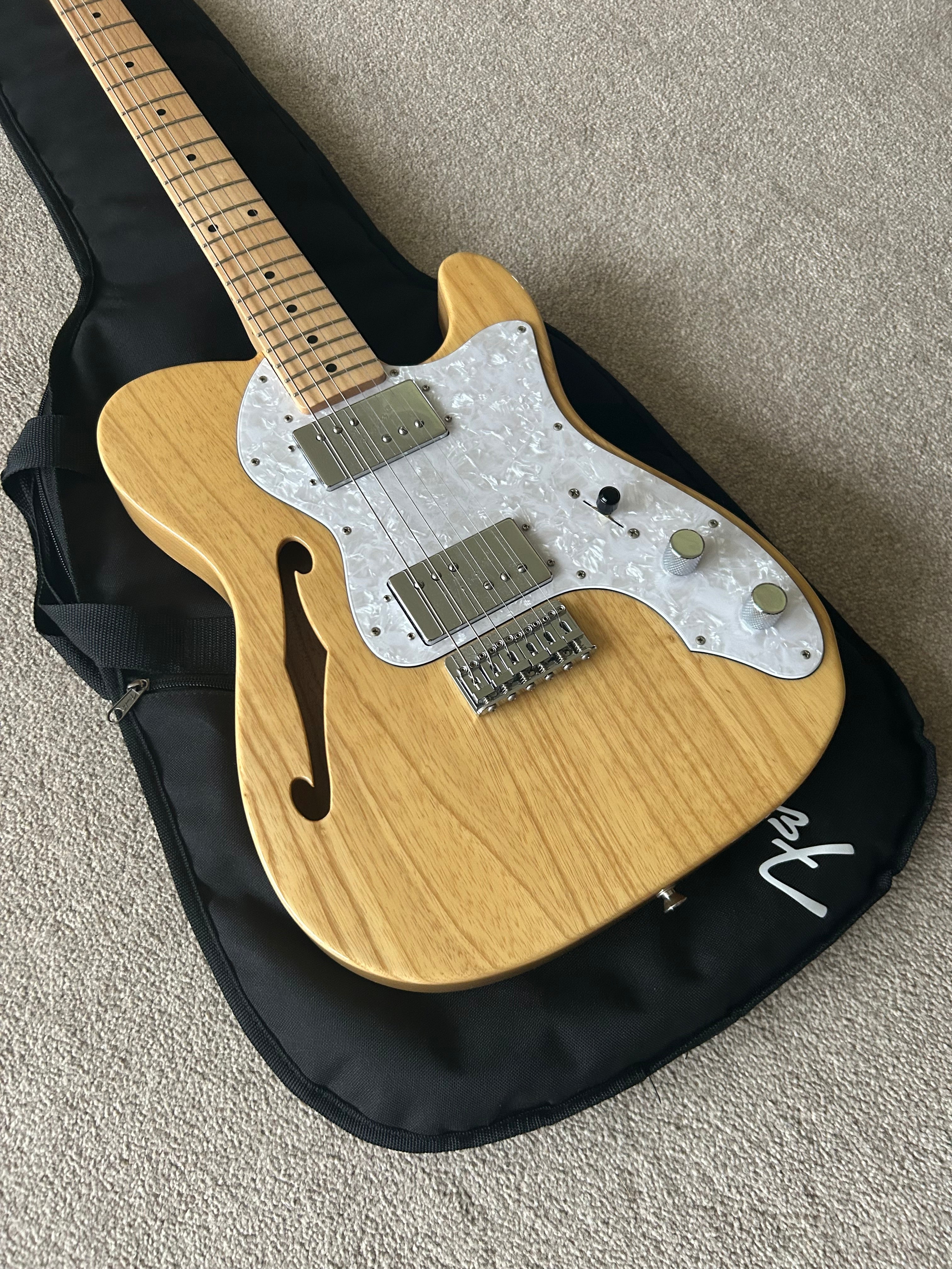 Fender MIJ Traditional '70s Telecaster Thinline Natural