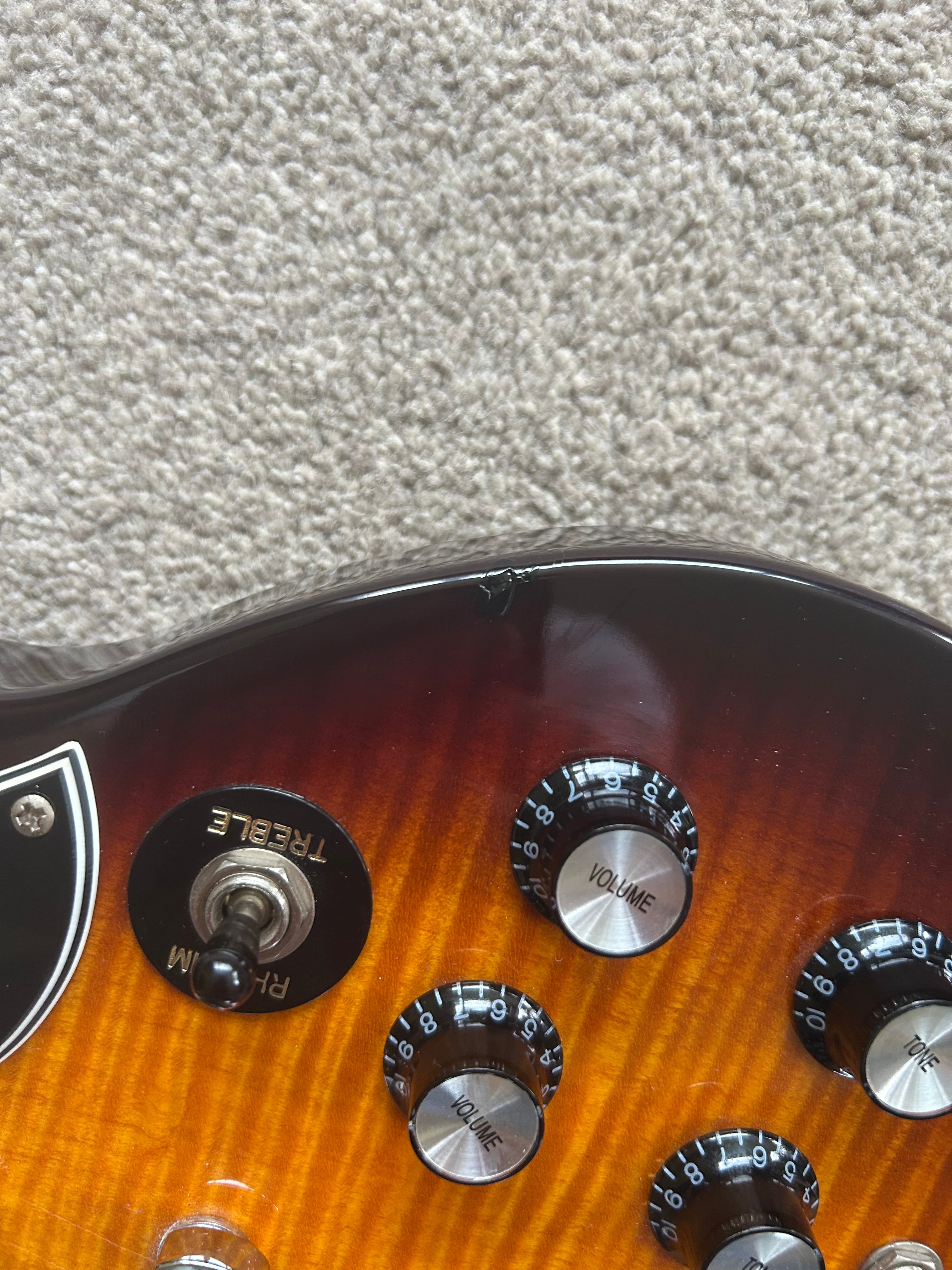 Epiphone SG Flame Sunburst MIK