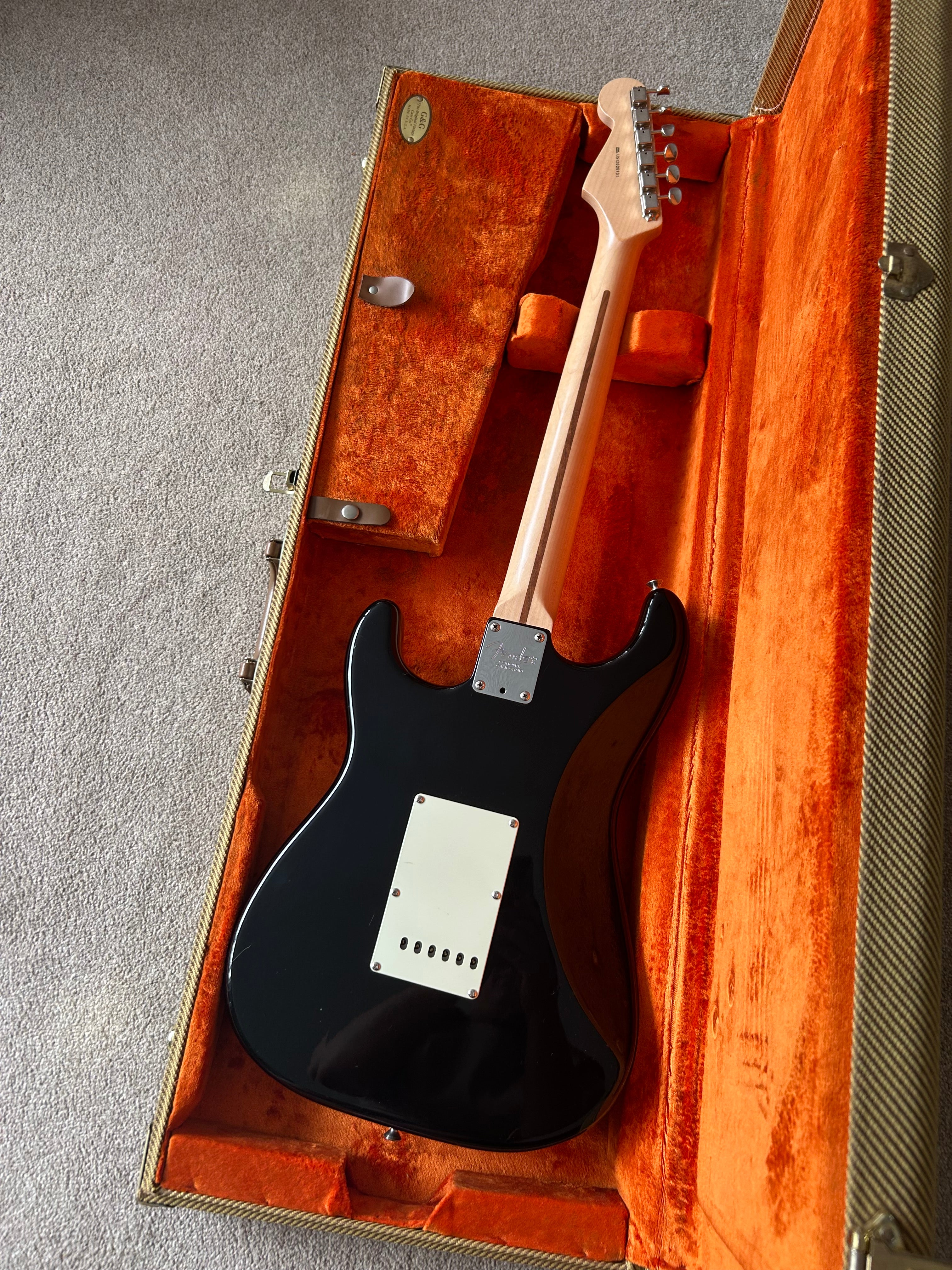 2012 Fender Eric Clapton Artist Series “Blackie” Stratocaster with