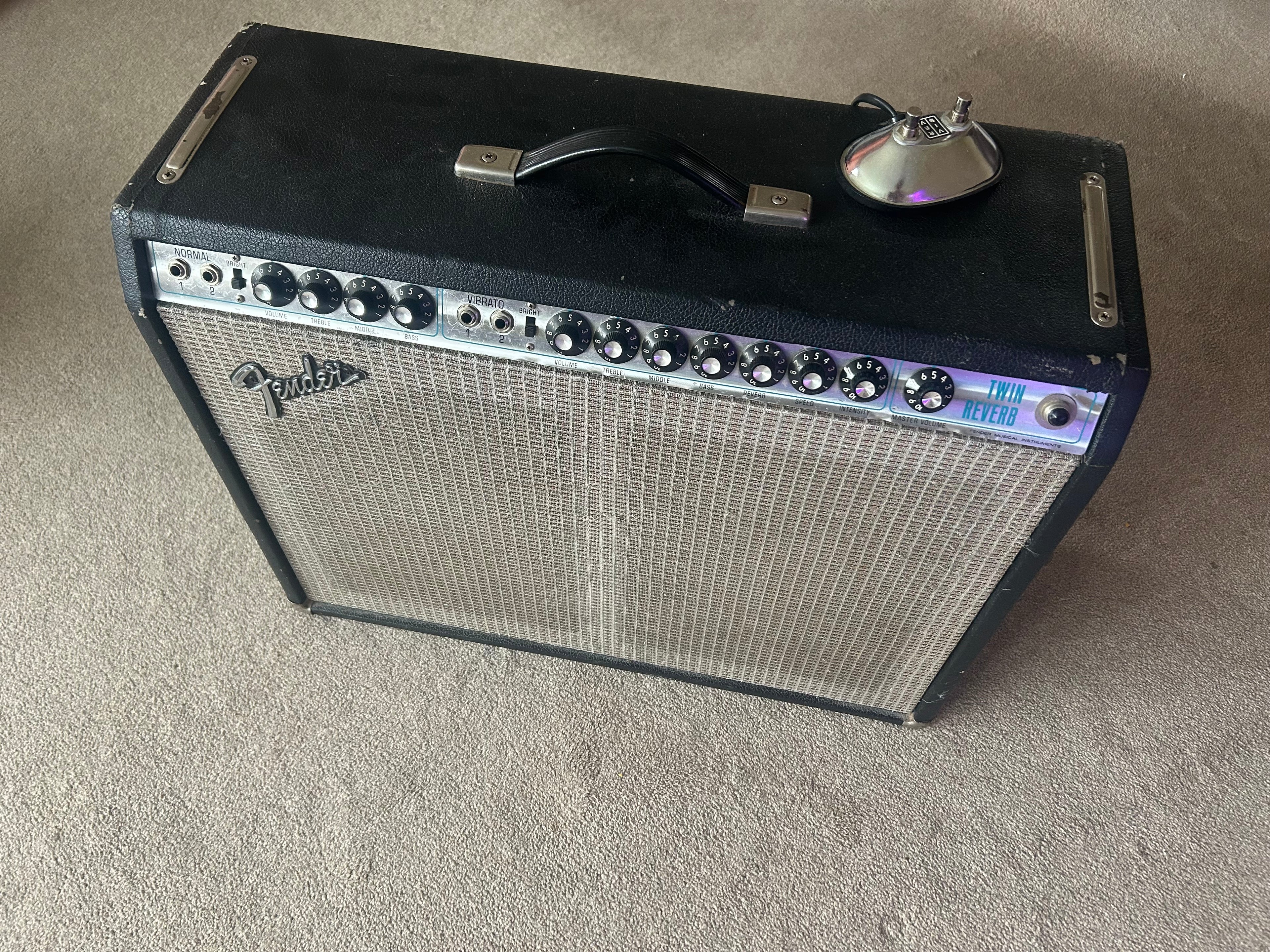 1975 Fender Twin Reverb w Tonetubby Speakers