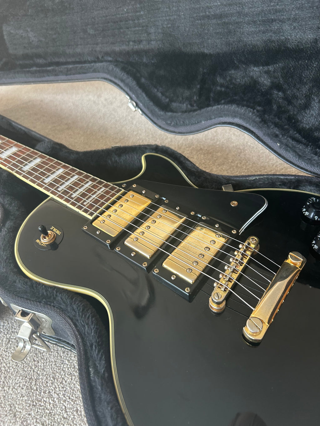 Epiphone Les Paul Custom Black Beauty (3-Pickup) Ebony