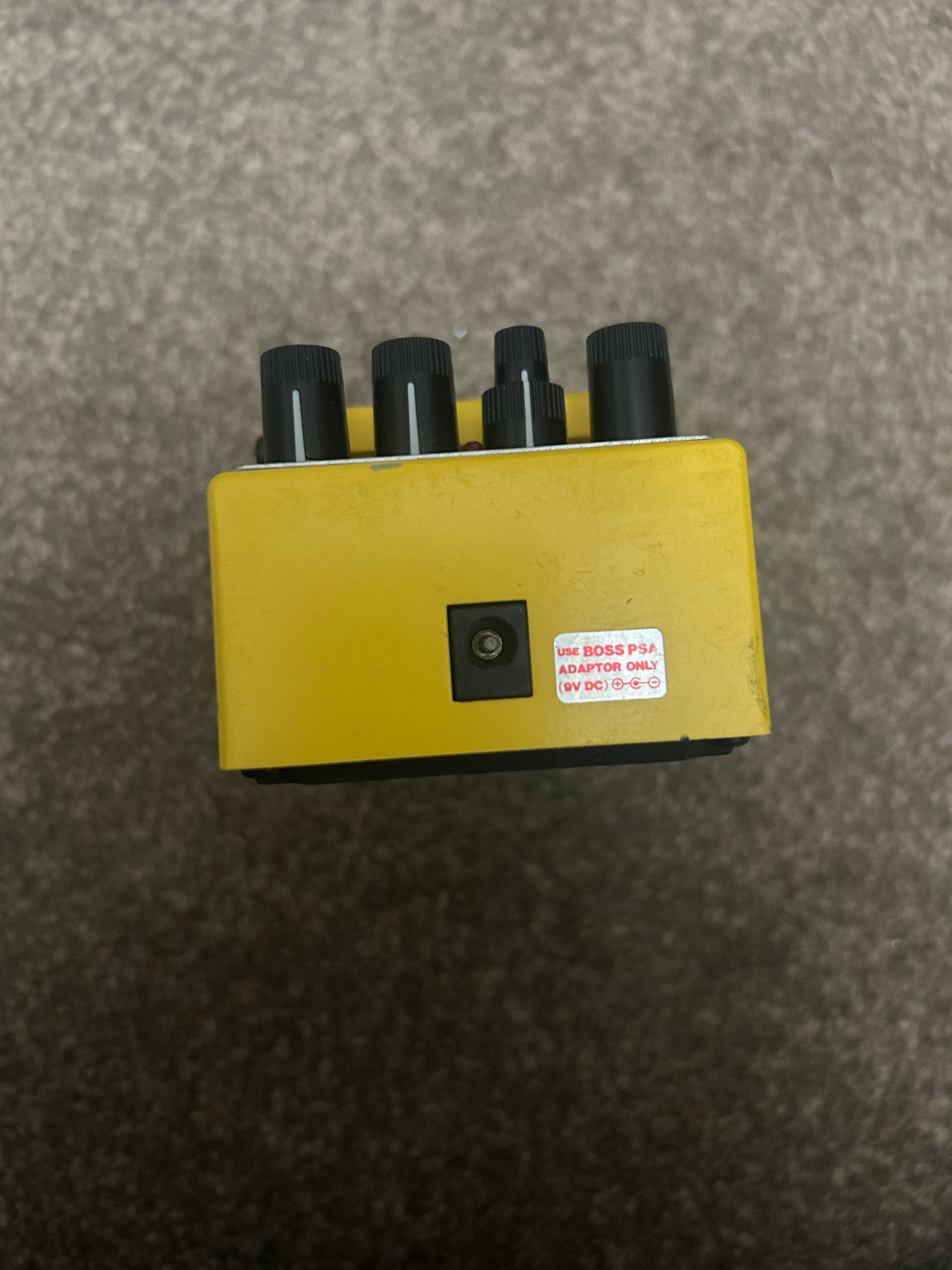 Boss ODB-3 Bass OverDrive (Silver Label) Yellow