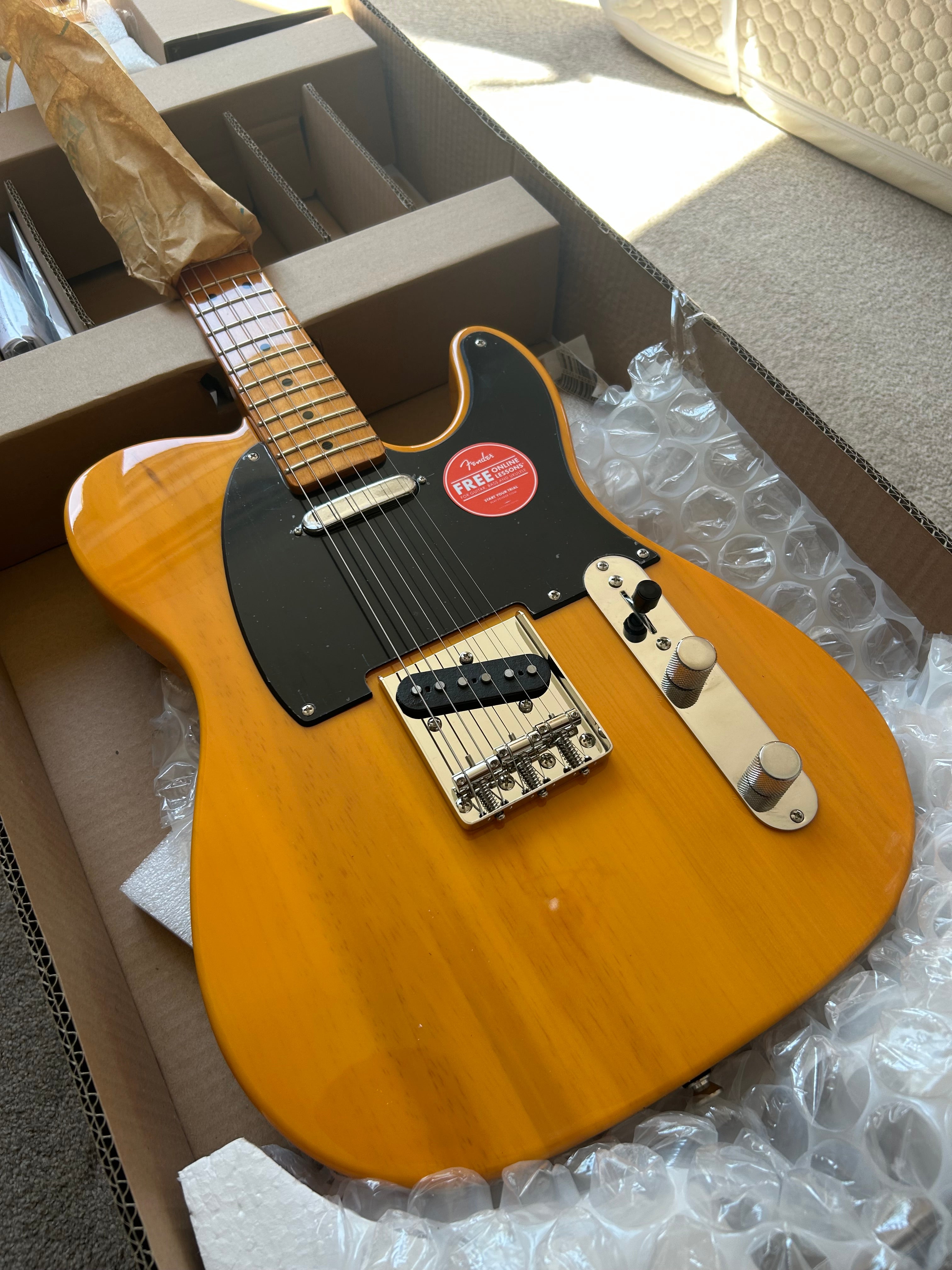 Squier Classic Vibe '50s Telecaster Butterscotch Blonde