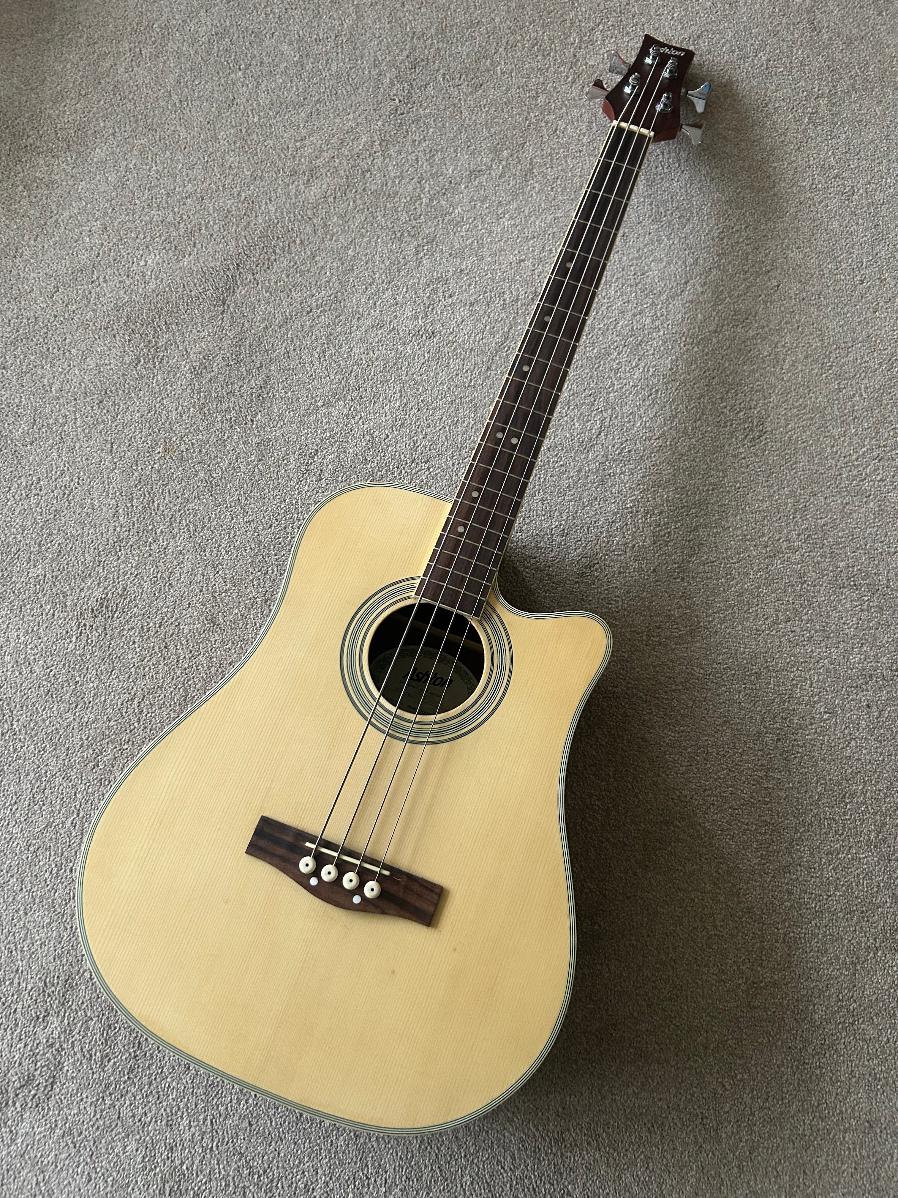 Ashton Acoustic Bass Guitar