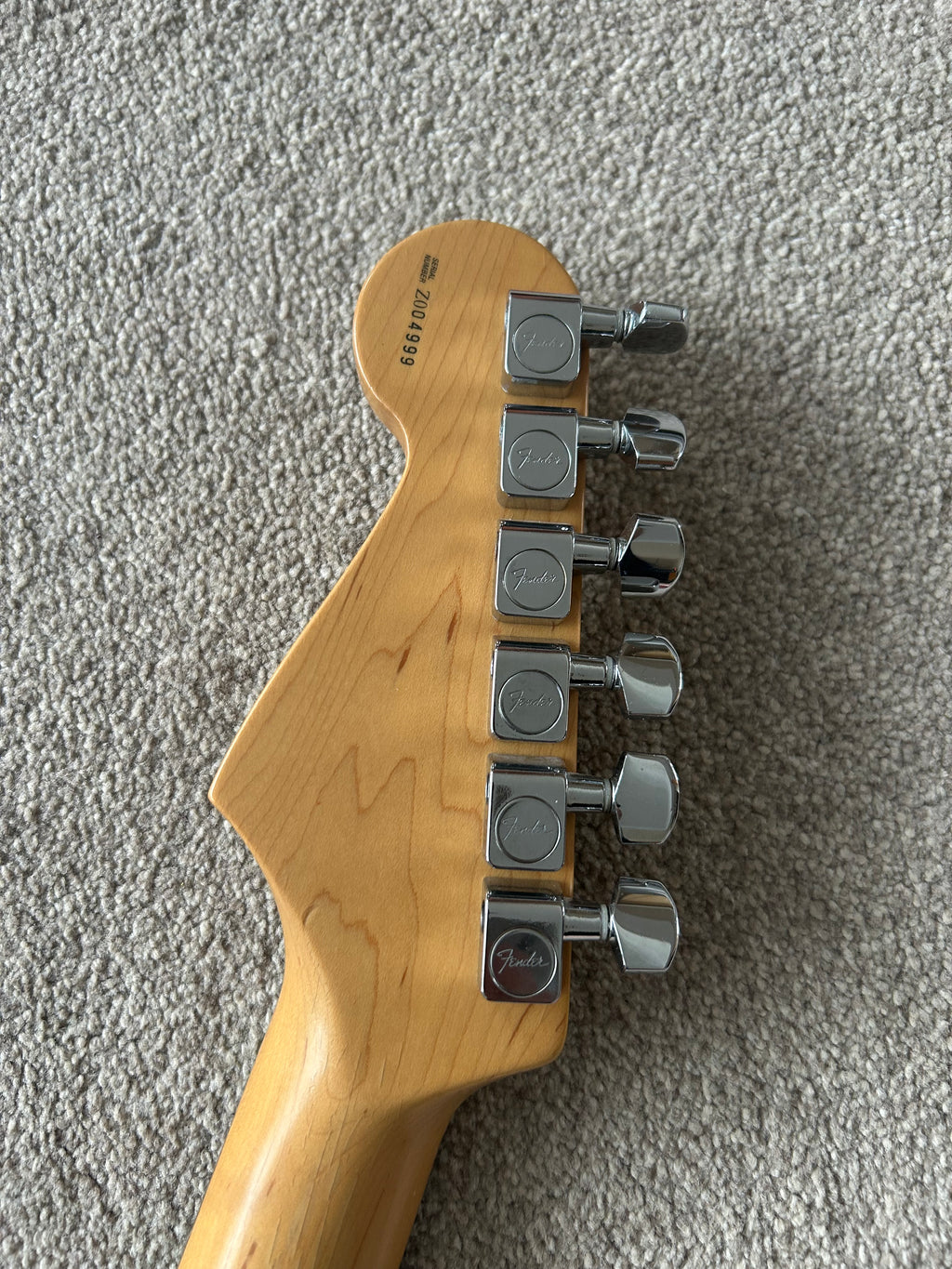 Fender Stratocaster 2000 American Standard Neck/ 1989 American Standard Body Sunburst w Bare Knuckle Pickups