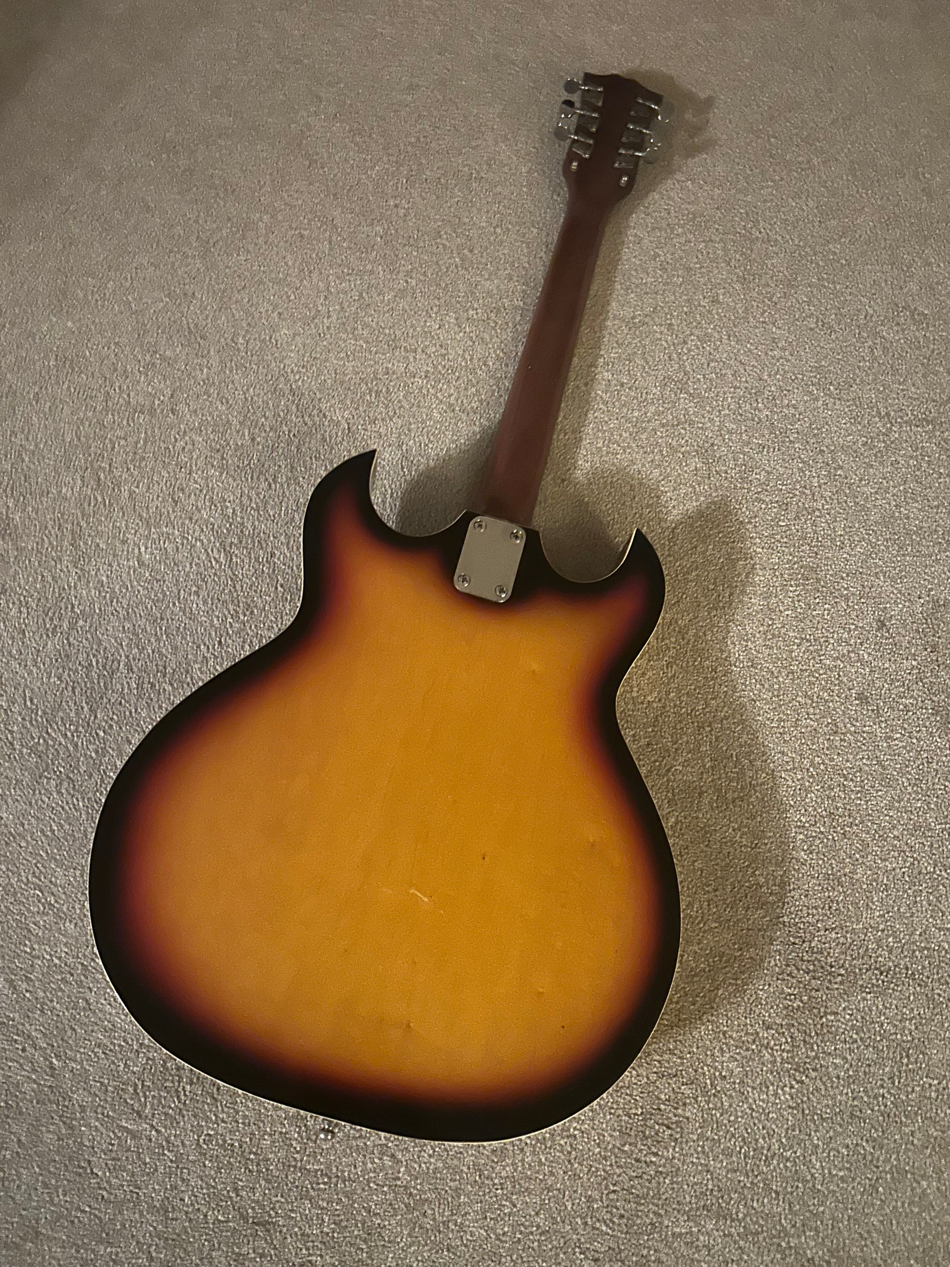 Tiesco Hollowbody 60s Guitar