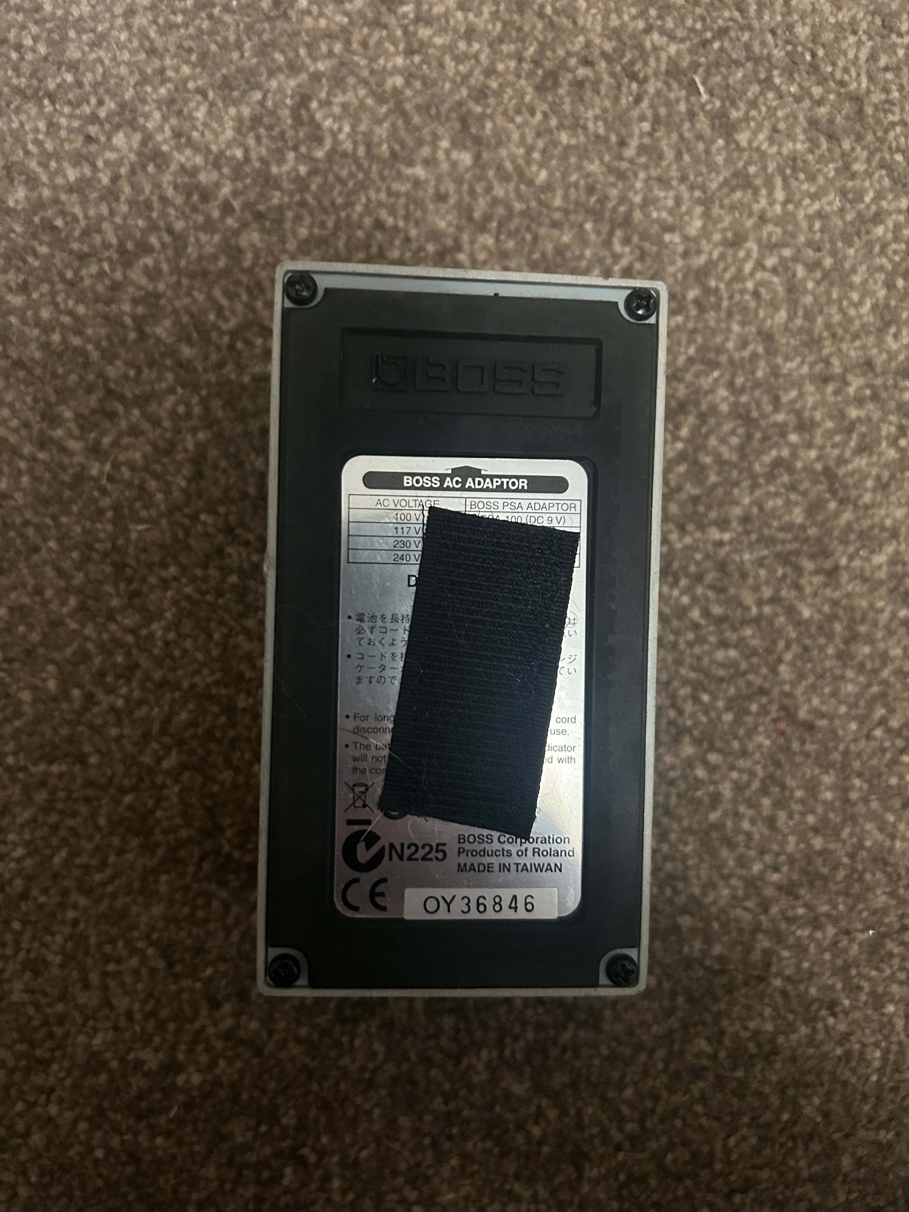 Boss ODB-3 Bass OverDrive (Silver Label) Yellow