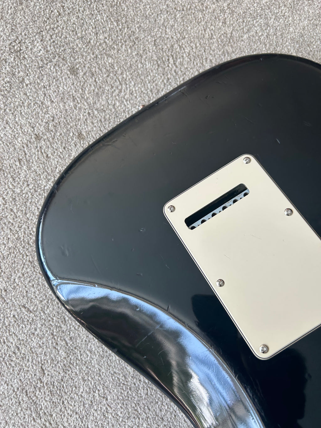 Fender American Standard 2003 Stratocaster with Replacement 2019 Fender USA Stratocaster Neck w Case