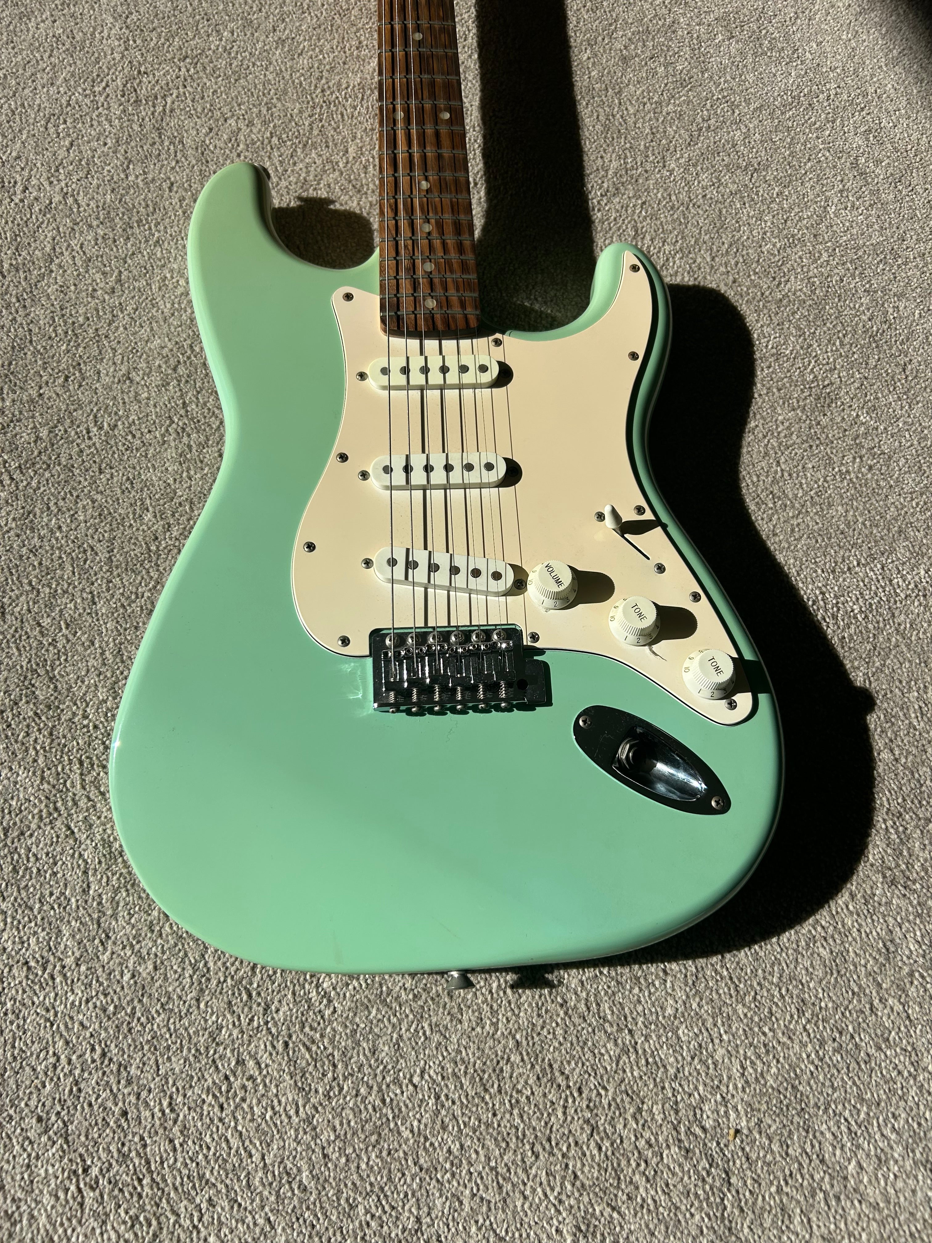 Squier Affinity Stratocaster Surf Green