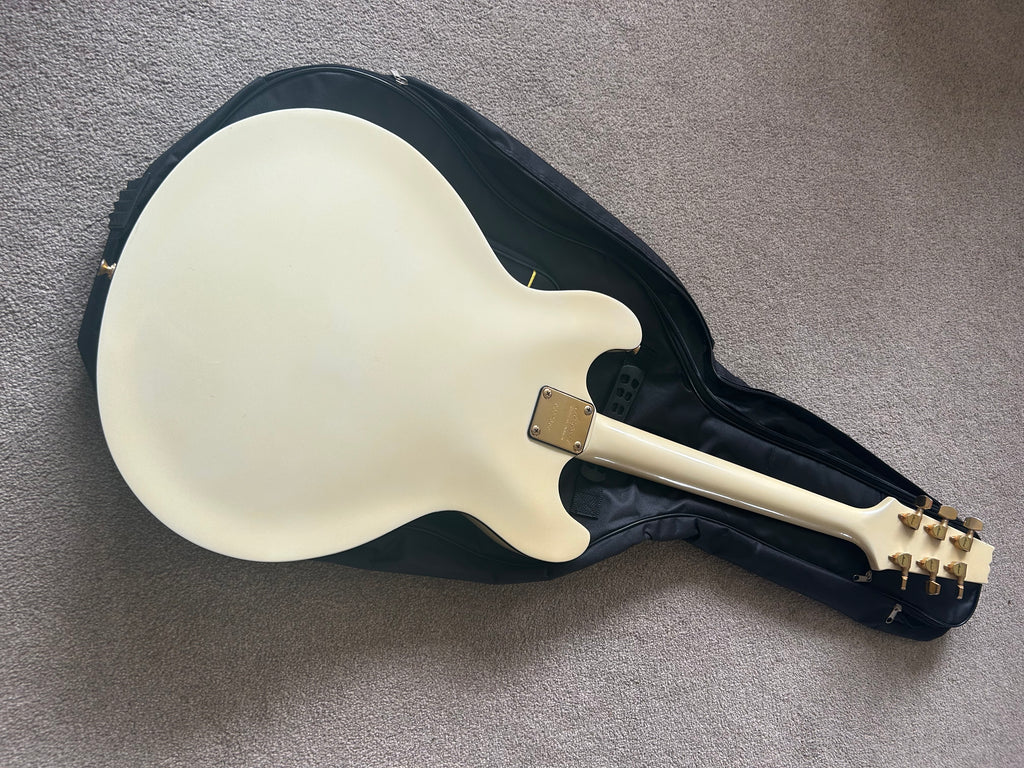 Aria Pro II TA-60 White Metallic Left Handed