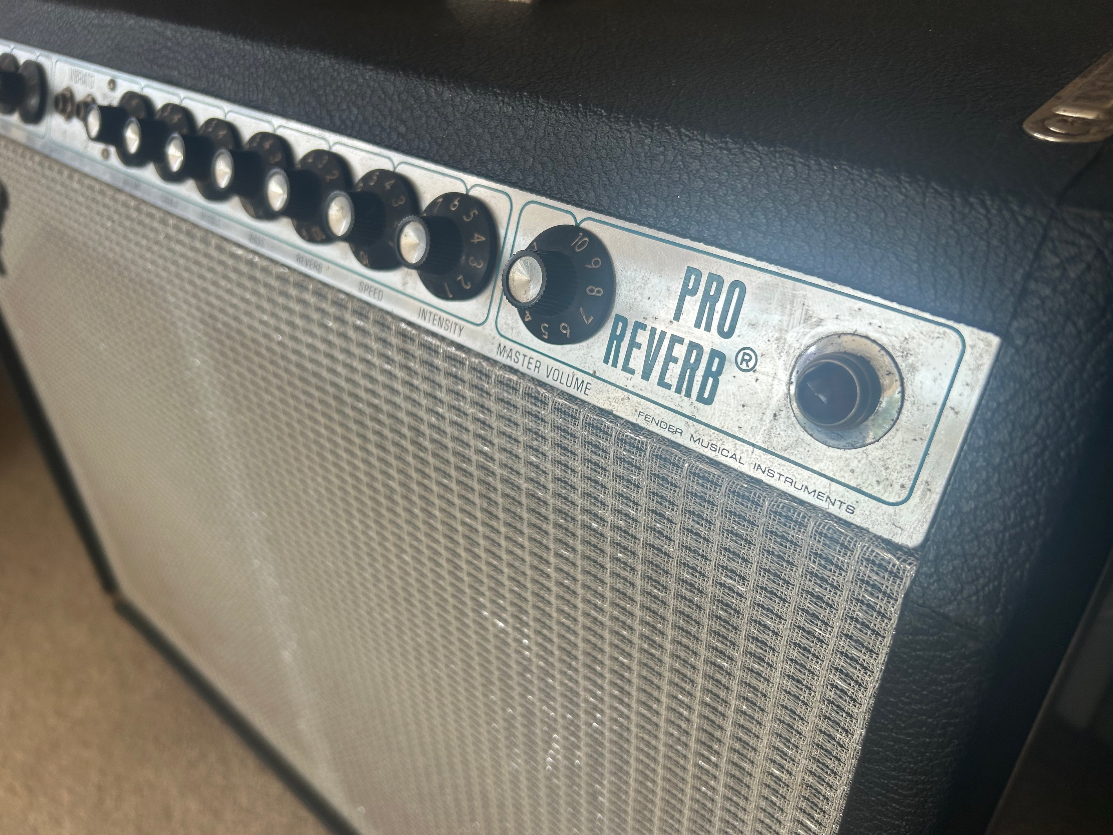 1979 Fender Pro Reverb Vintage Guitar Amplifier