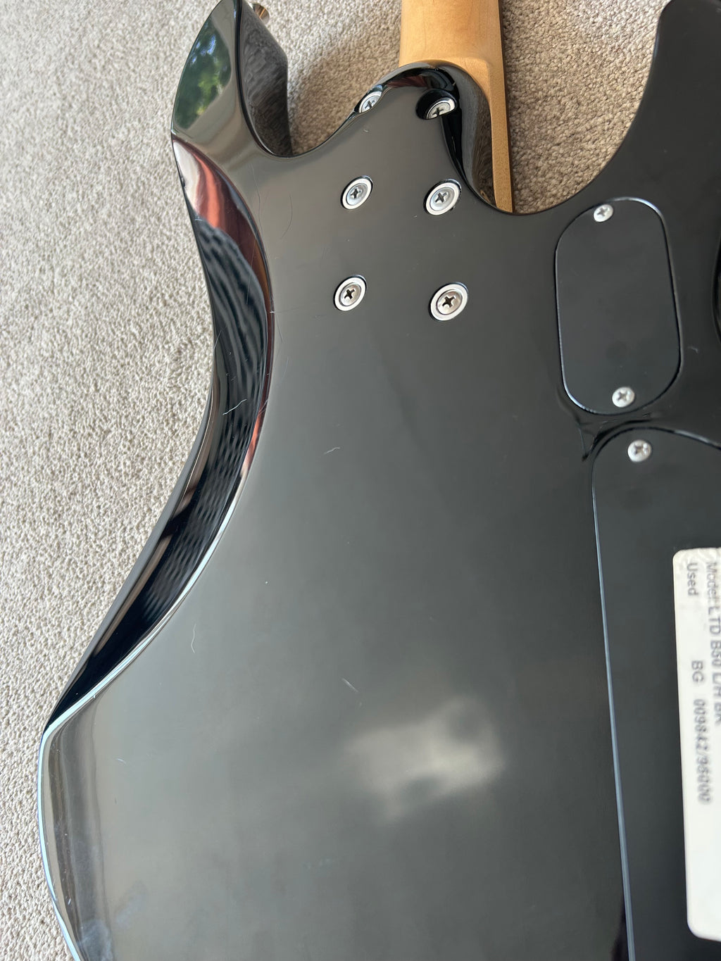 ESP LTD B-50 LH Left-Handed Black