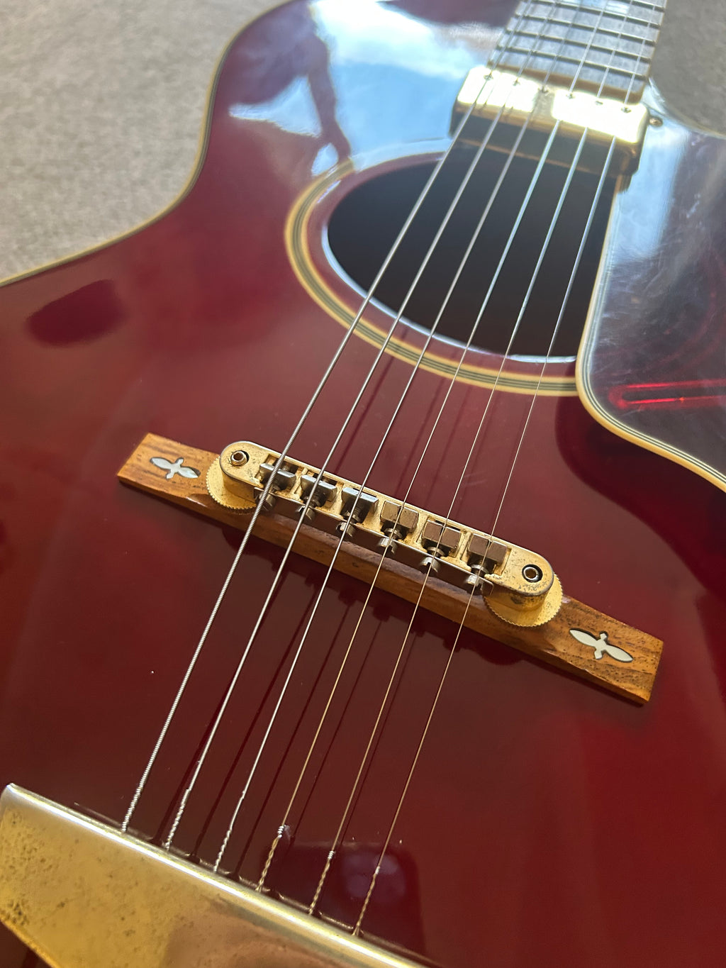 Epiphone Howard Roberts Wine Red MIK Korea