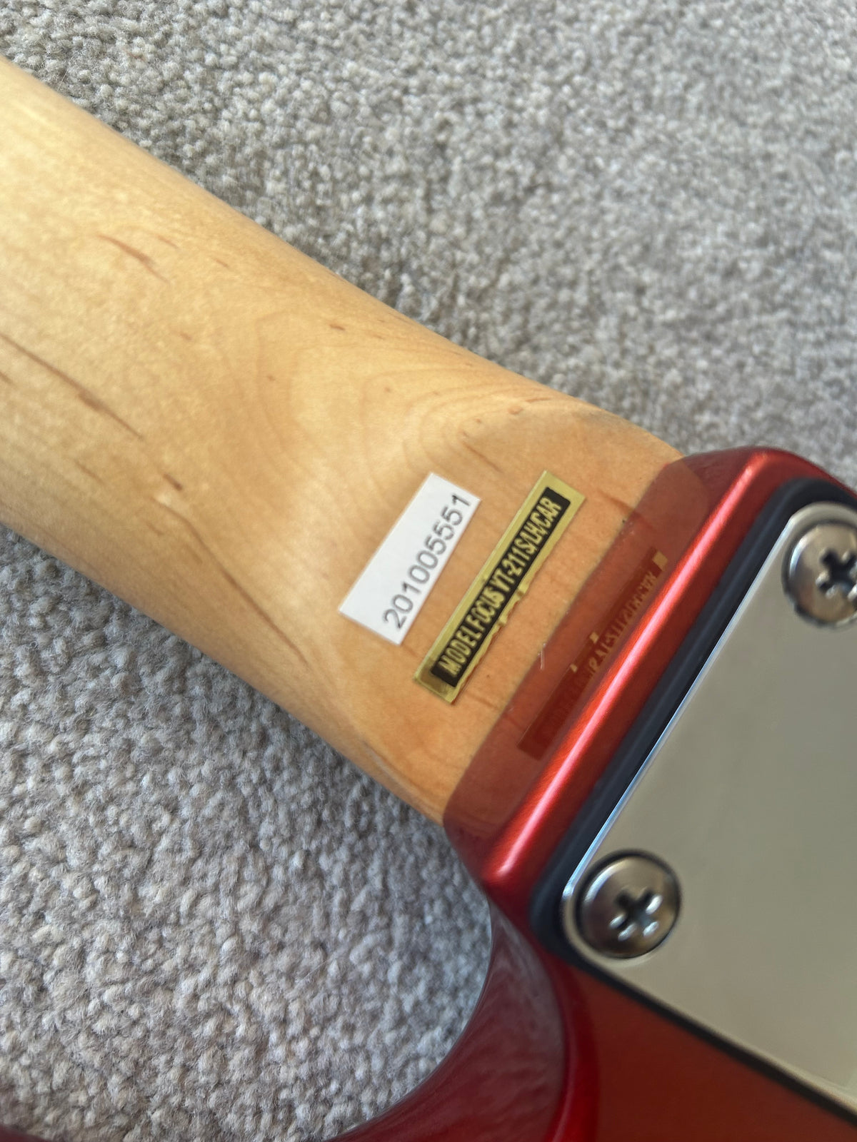 Kramer Focus VT-211S Ruby Red