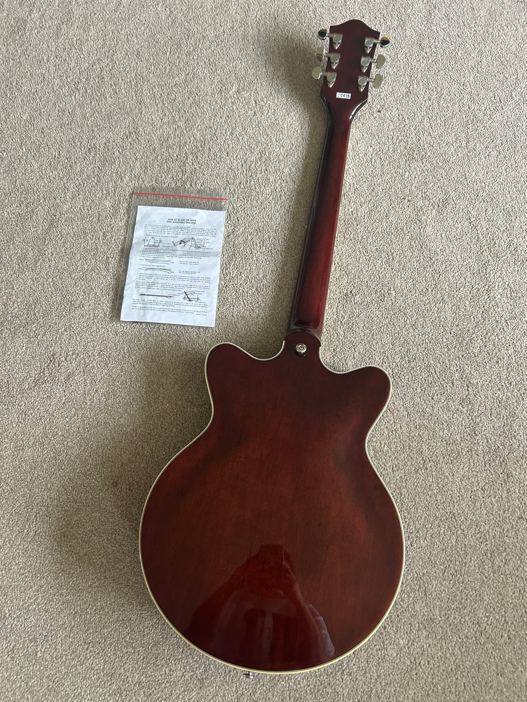 Gretsch G2655 Streamliner Center Block Jr. Double-Cut with V-Stoptail, BT-3S Pickups Burnt Orchid