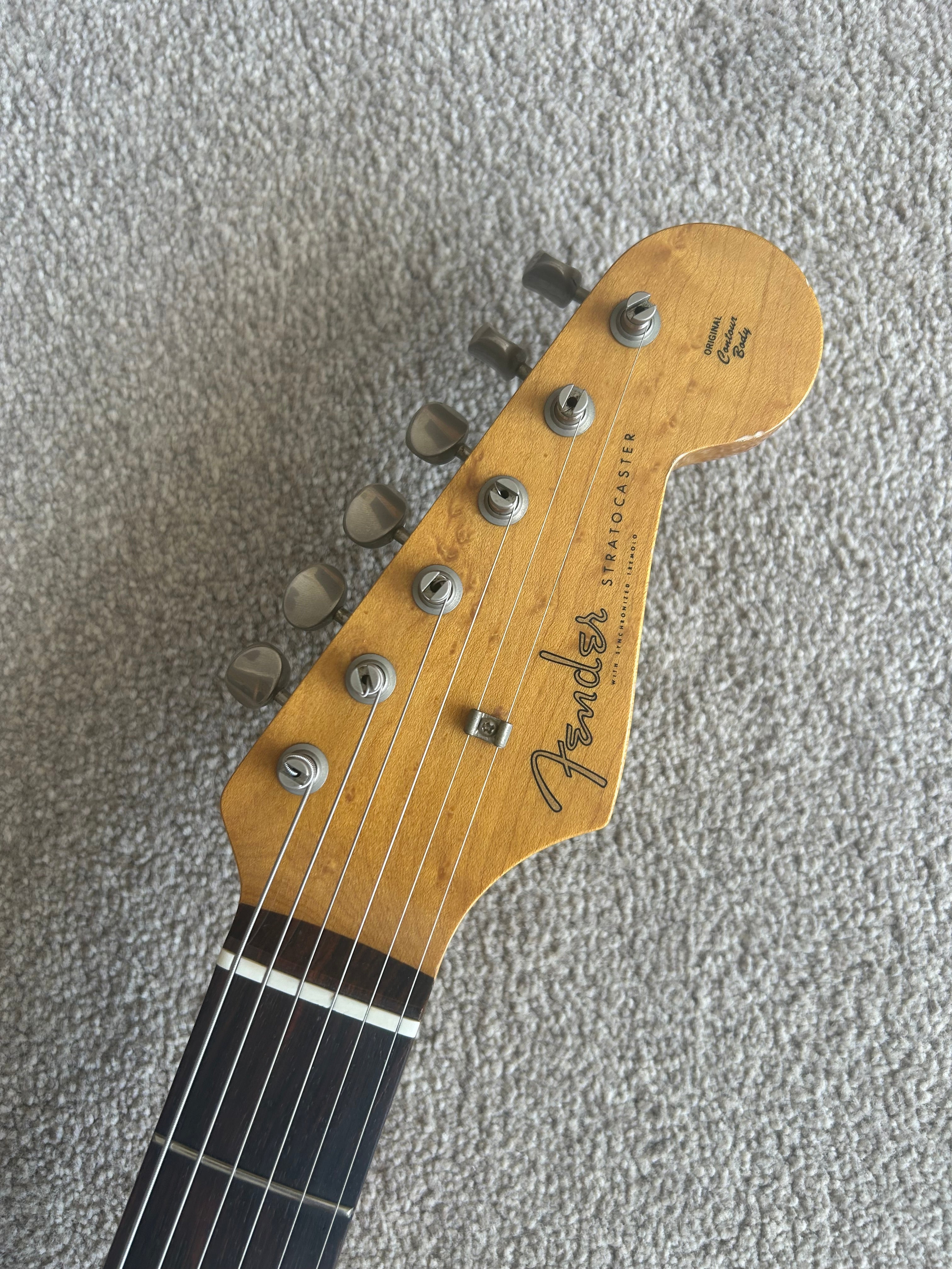 Upgraded Bare Knuckle Pickups Fender Stratocaster ST-62 MIJ Japan 1993-94 - Sunburst