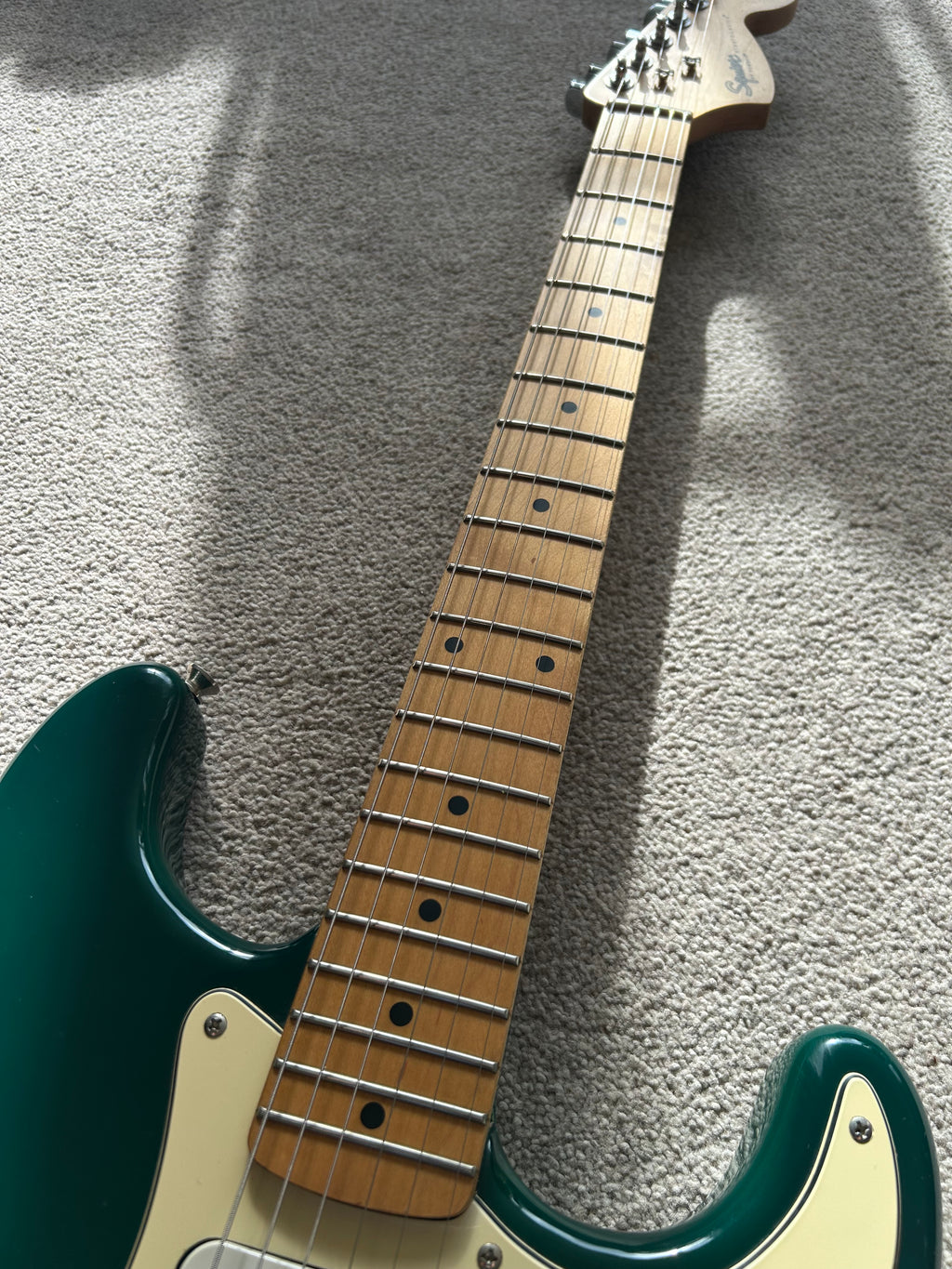Squier Standard Series Stratocaster HH Green