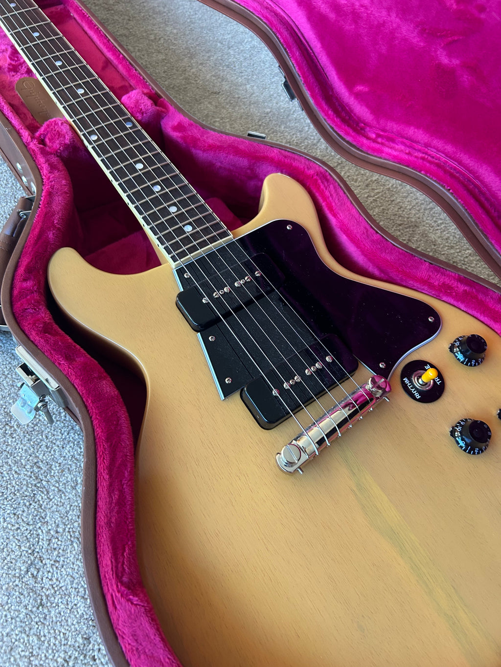 Epiphone "Inspired by Gibson Custom" '60 Les Paul Special Double Cutaway TV Yellow