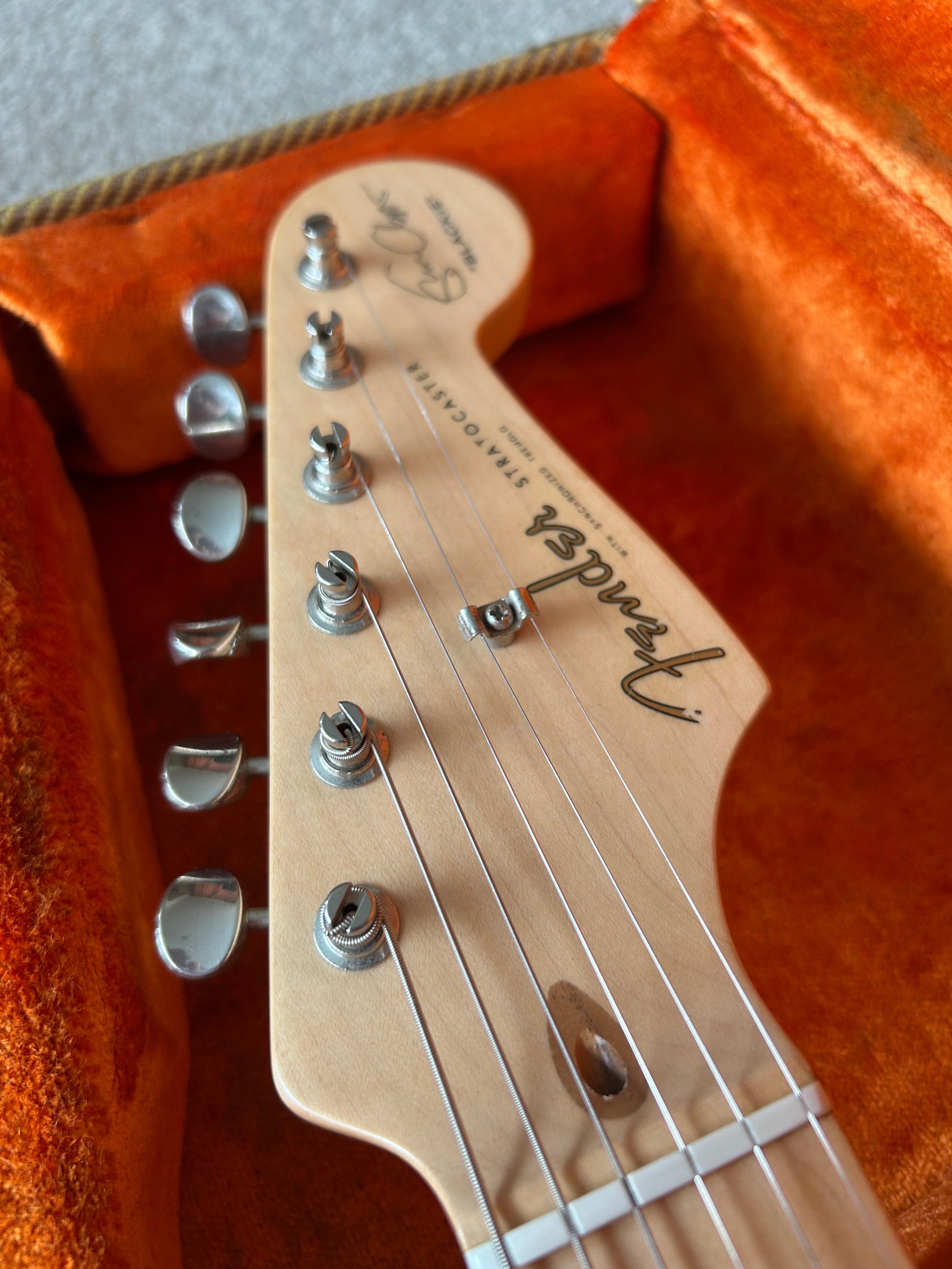 2012 Fender Eric Clapton Artist Series “Blackie” Stratocaster with Vintage Noiseless Pickups Black