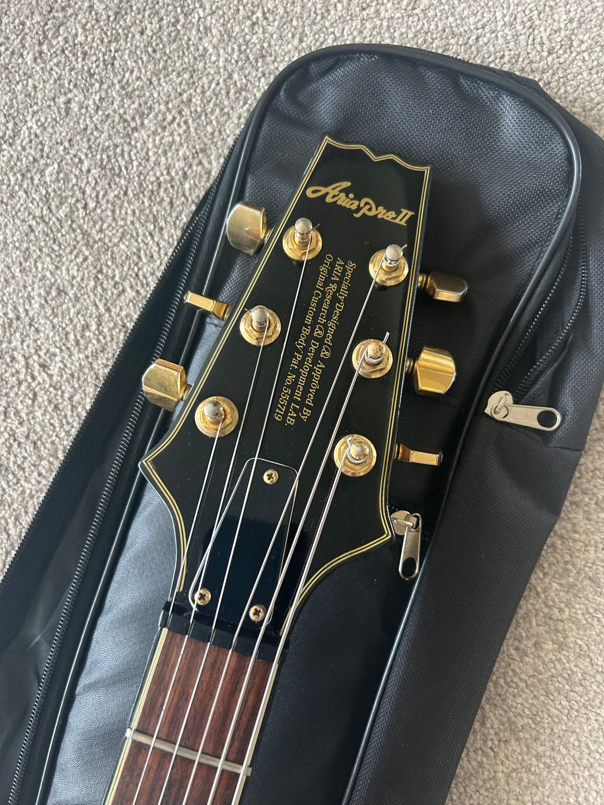 Aria Pro II TA-60 White Metallic Left Handed