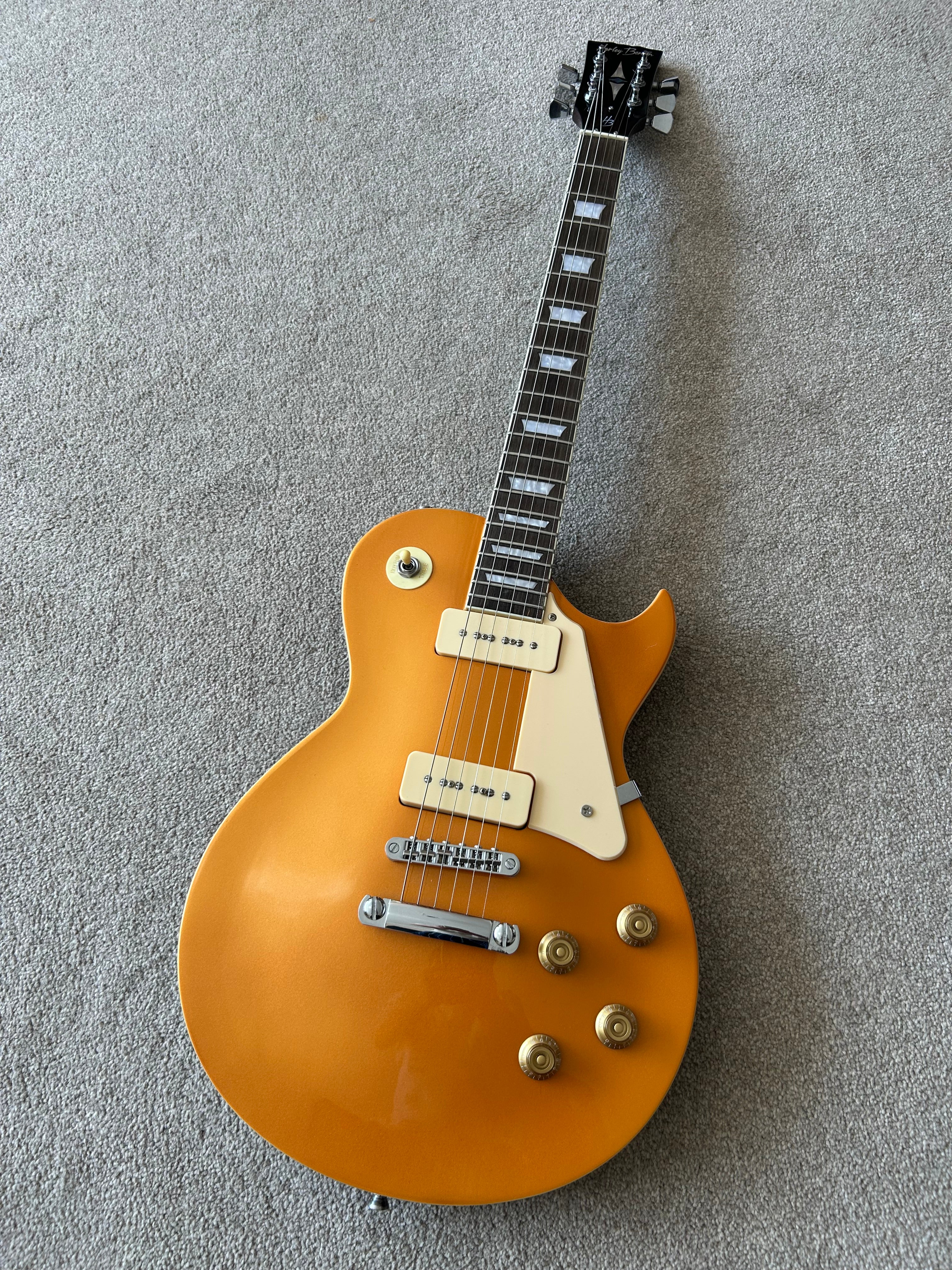 Harley Benton SC-450 P90 Classic Series Gold Top