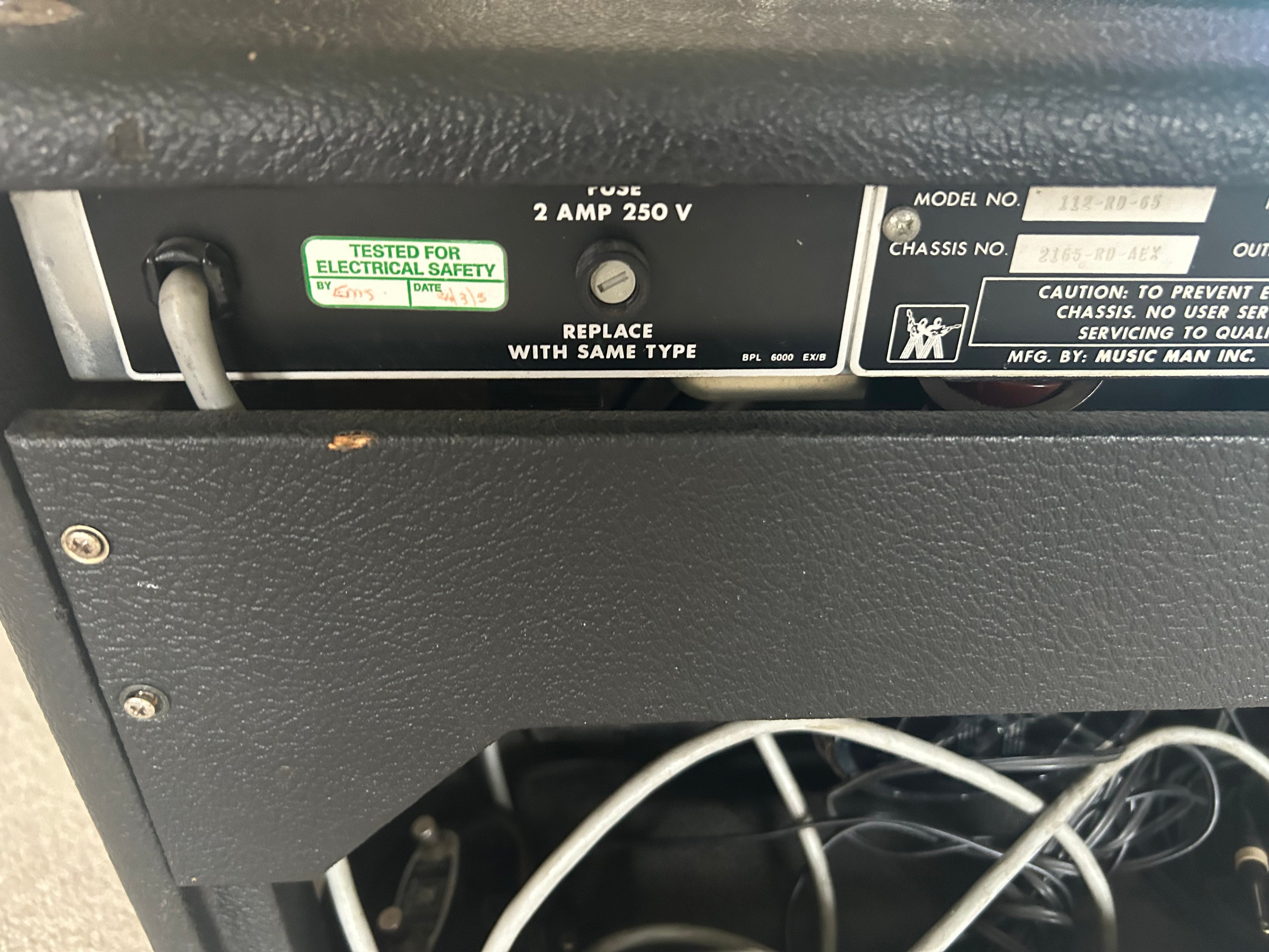 Music Man 112 RD Sixty five Guitar Tube Amplifier