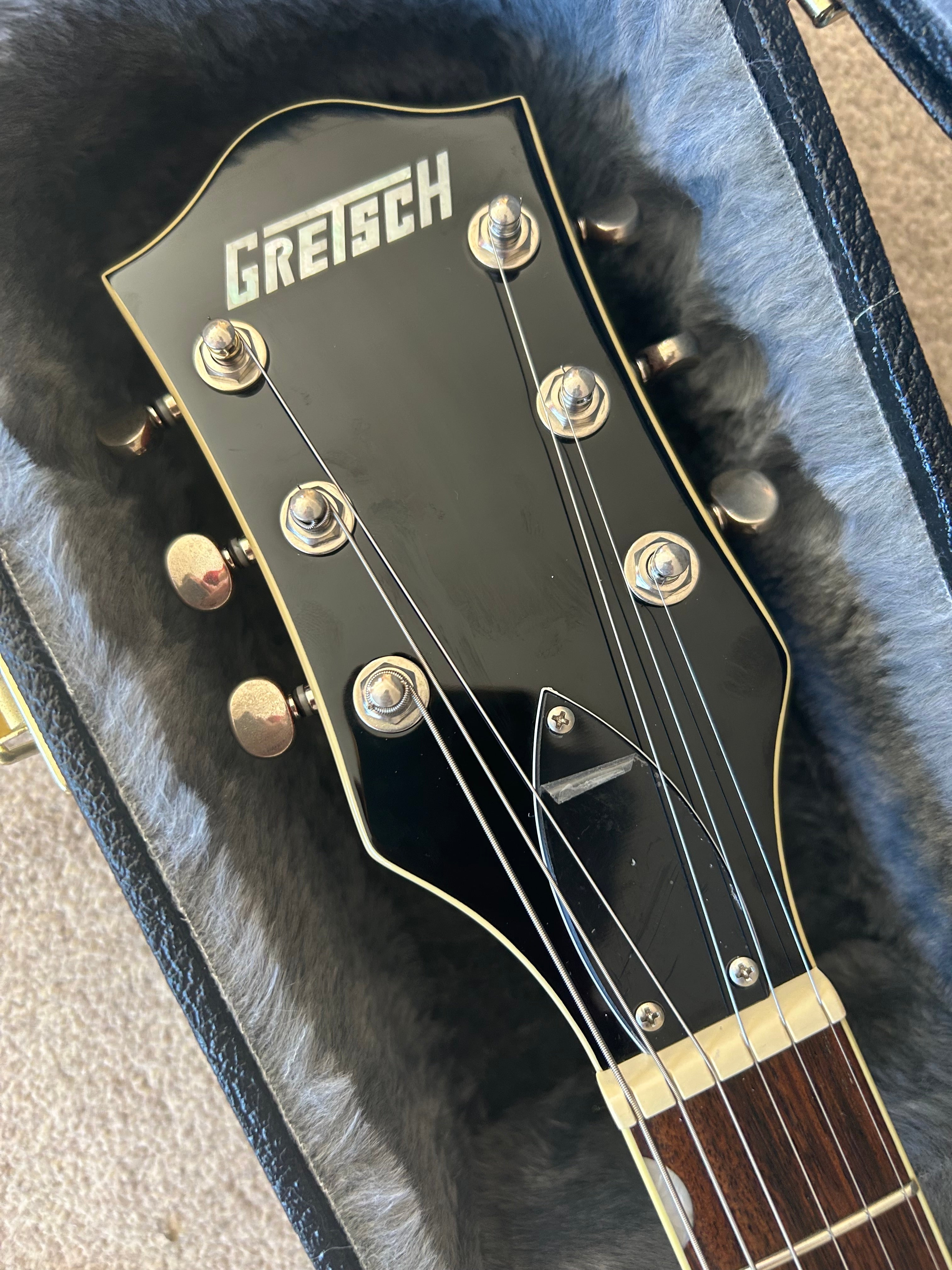 Gretsch G5622T Electromatic Center Block Double Cutaway with Bigsby Laurel Fretboard Orange Stain