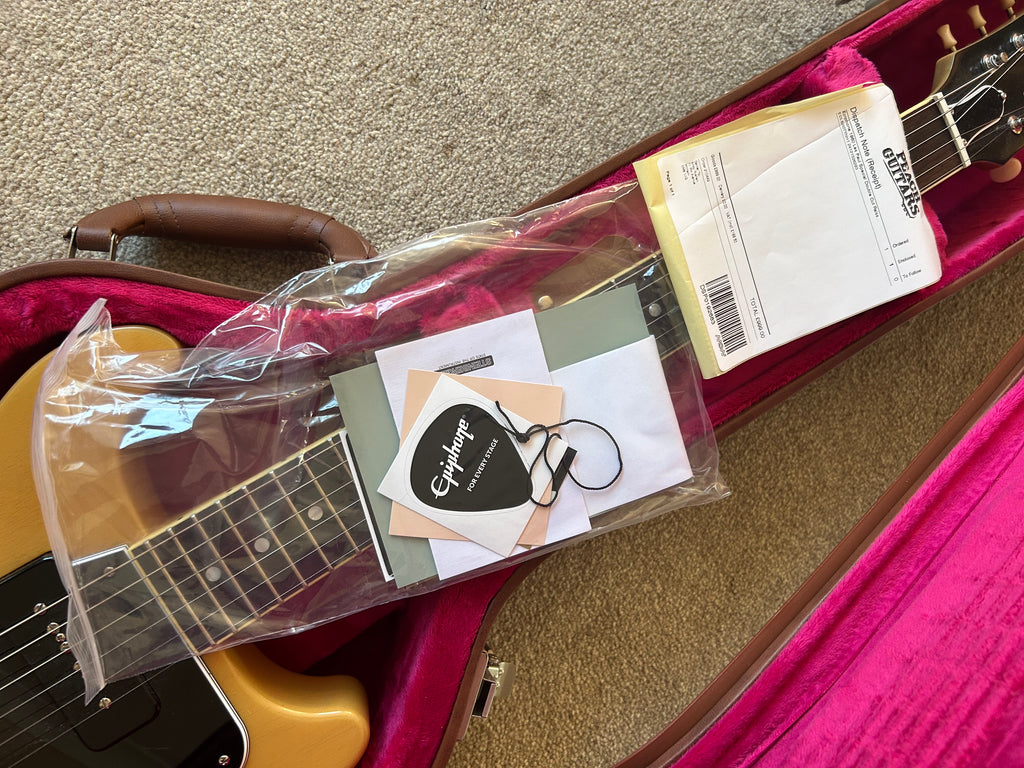 Epiphone "Inspired by Gibson Custom" '60 Les Paul Special Double Cutaway TV Yellow