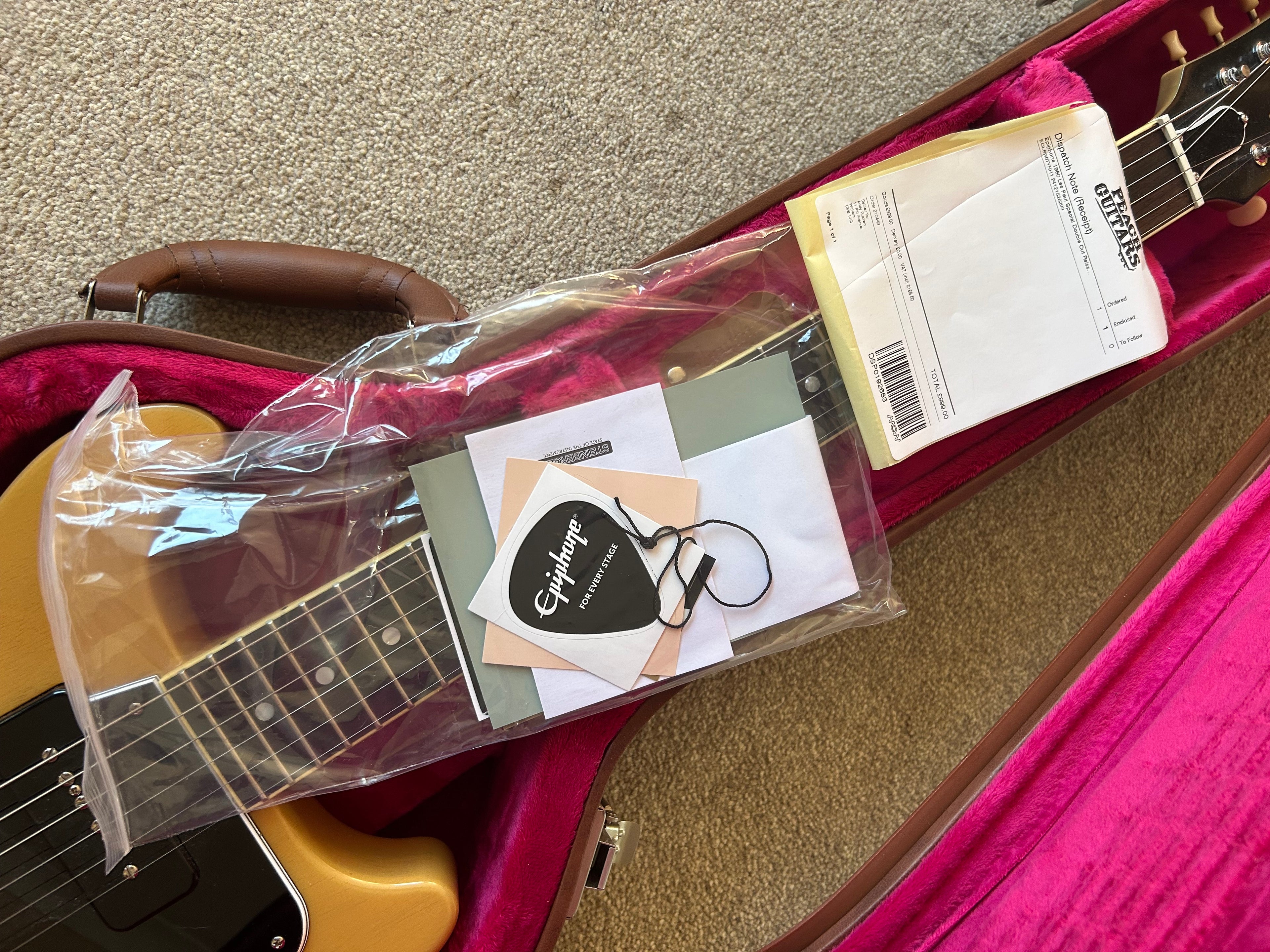 Epiphone "Inspired by Gibson Custom" '60 Les Paul Special Double Cutaway TV Yellow