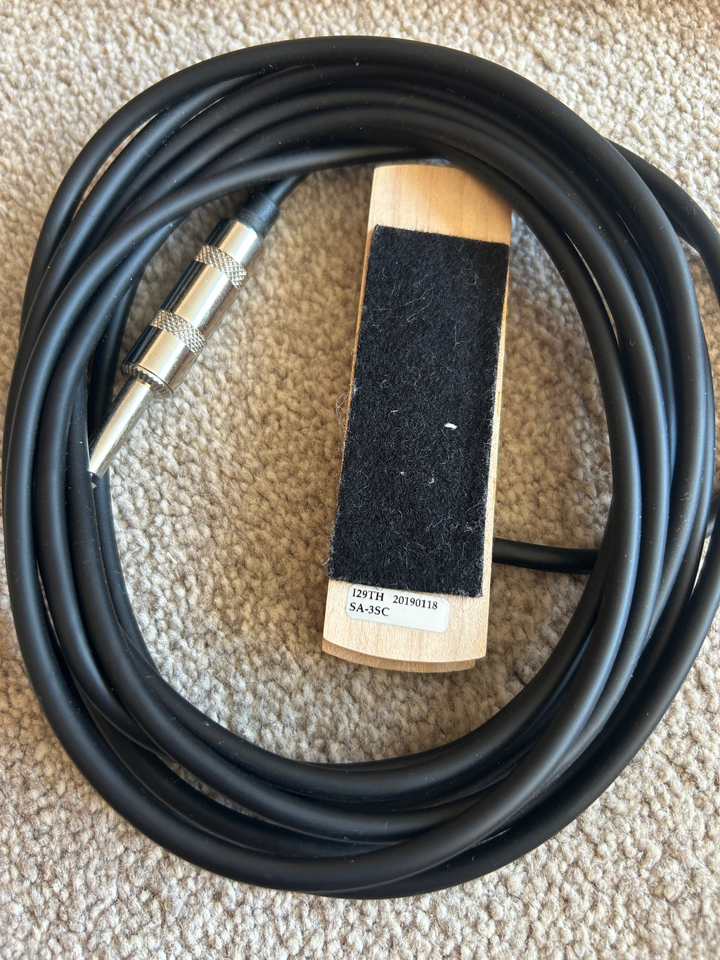 Seymour Duncan SA-3SC Woody Single Coil Soundhole Pickup Maple