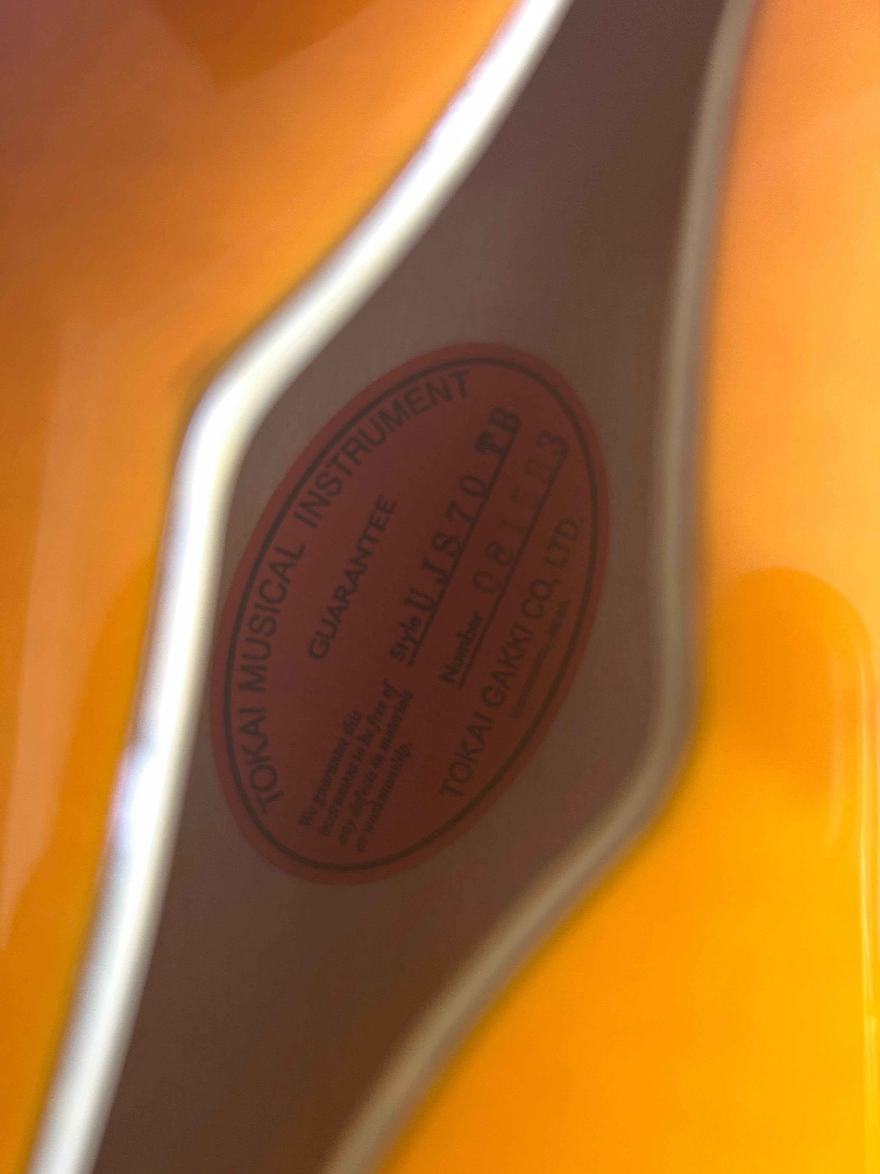 Tokai UJS70TB Sunburst MIJ Japan