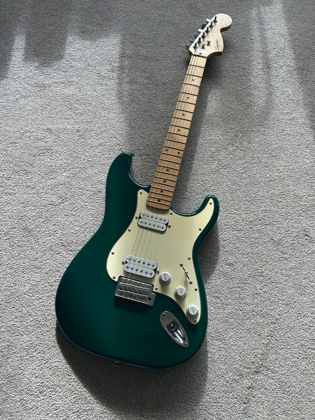 Squier Standard Series Stratocaster HH Green