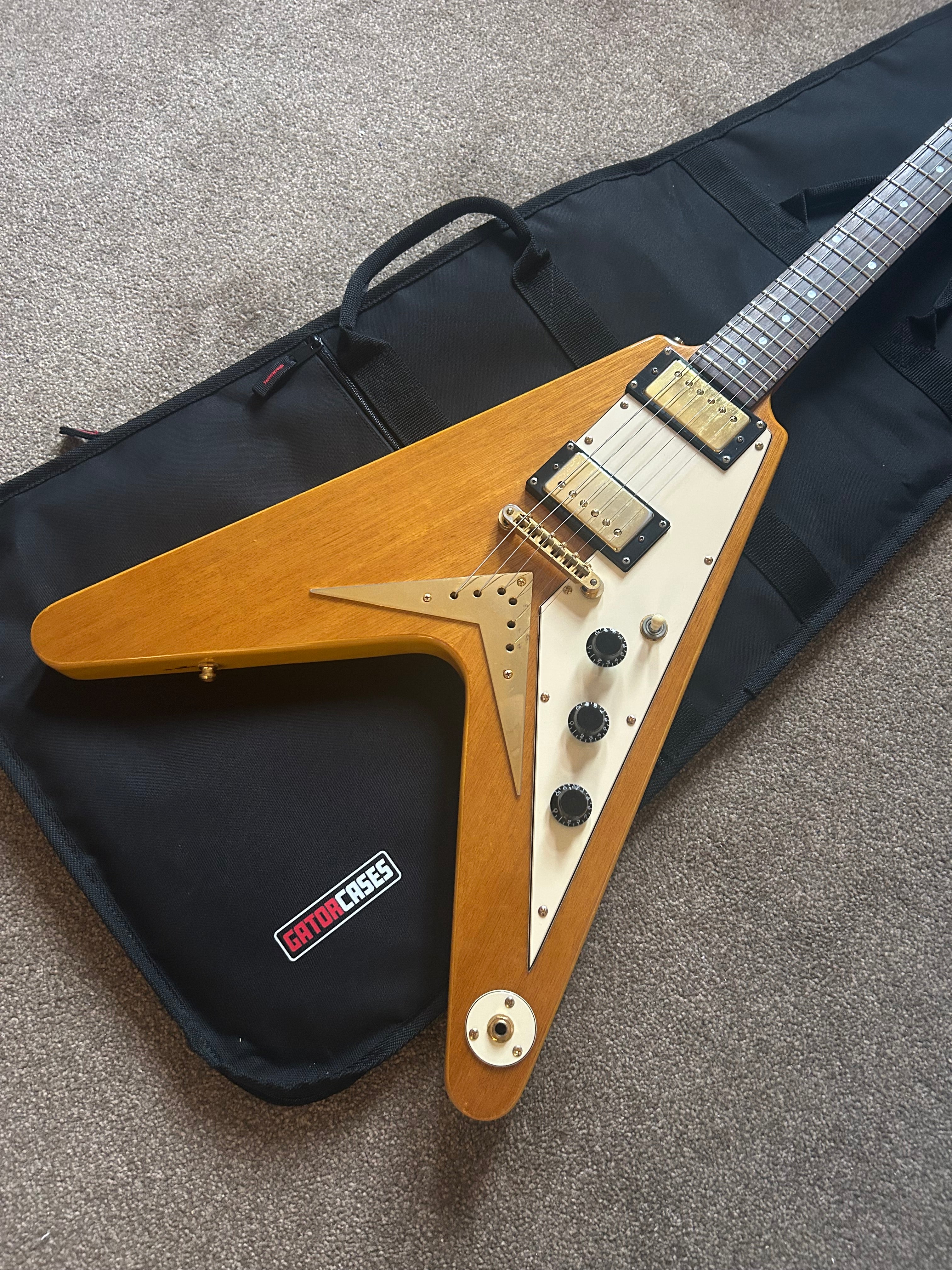 Epiphone Korina Flying V MIK Unsung Korea w upgrades