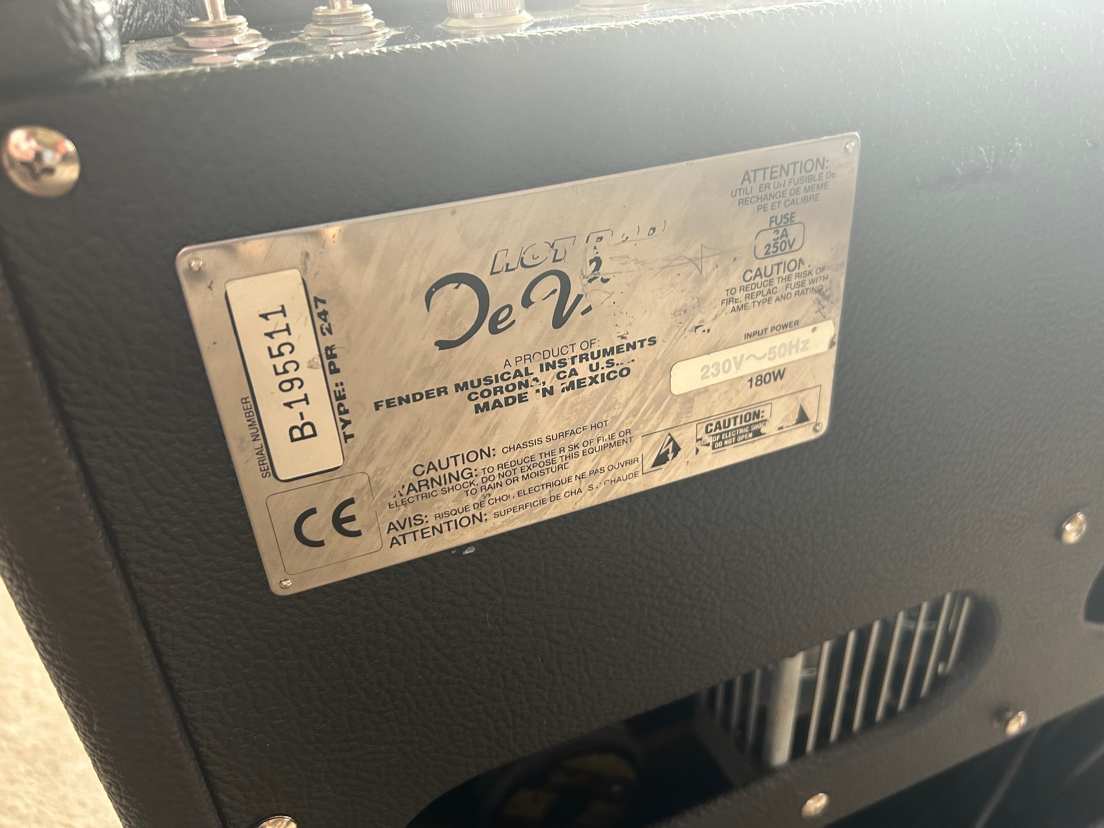 Fender Hotrod Deville 4x10