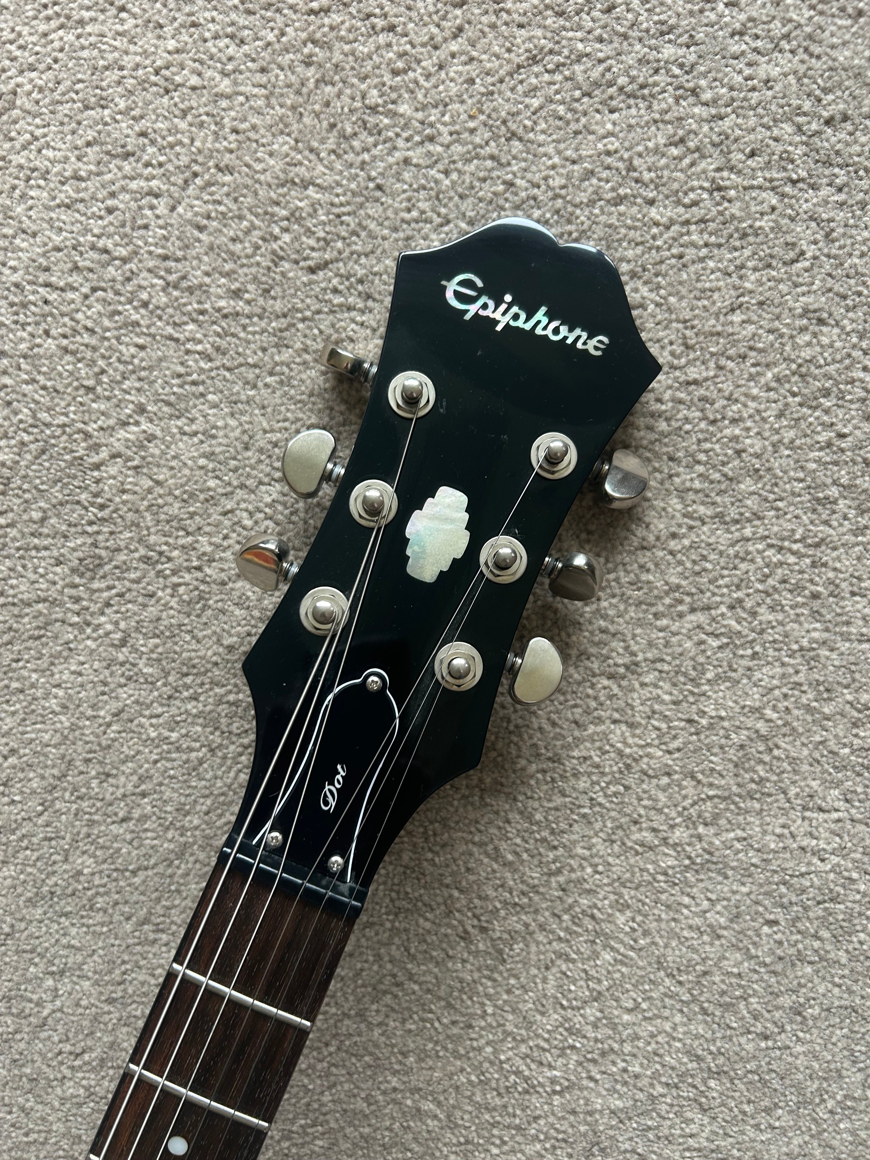 Epiphone 335 Dot Semi Hollow Sunburst Electric Guitar