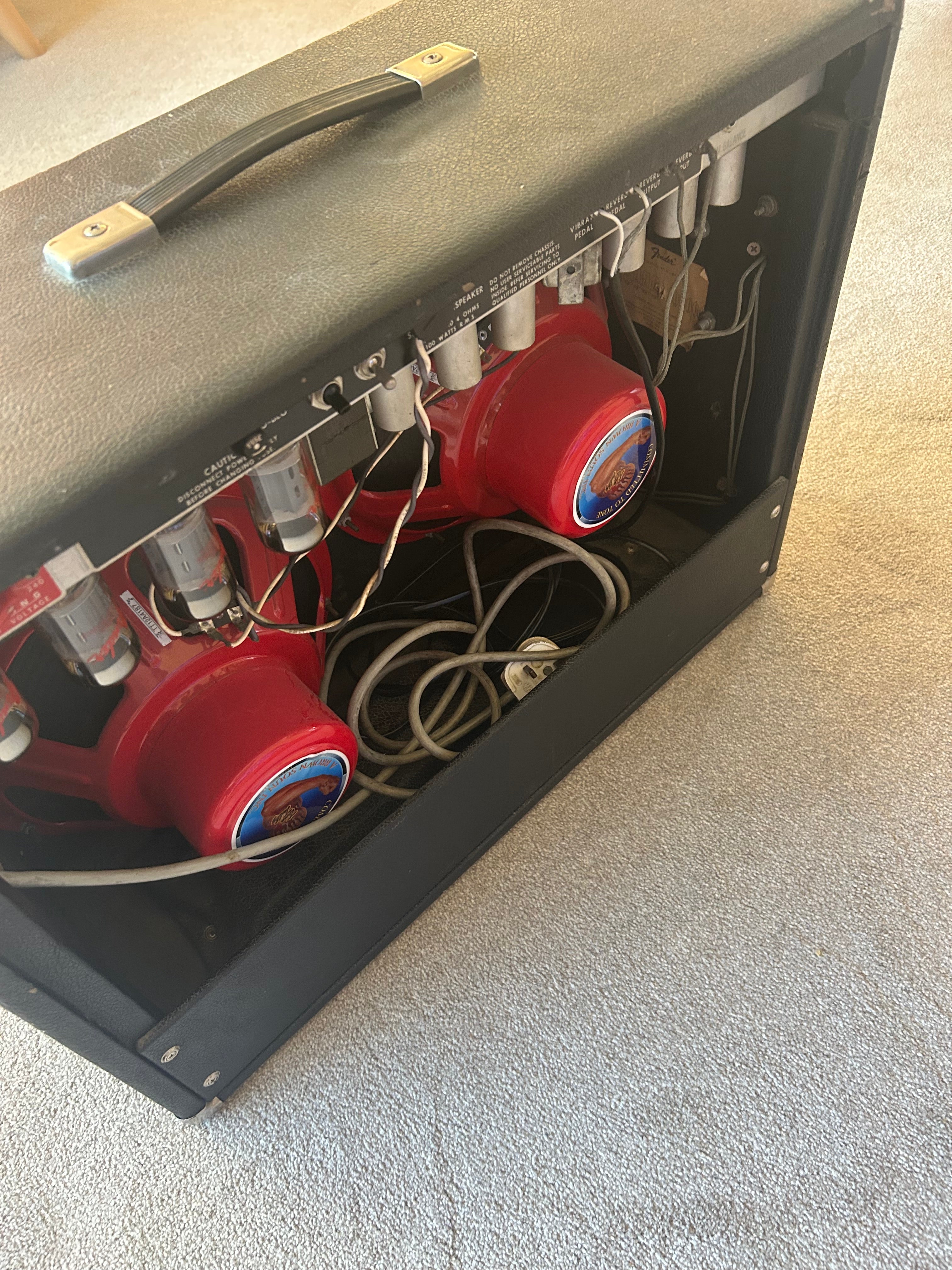 1975 Fender Twin Reverb w Tonetubby Speakers