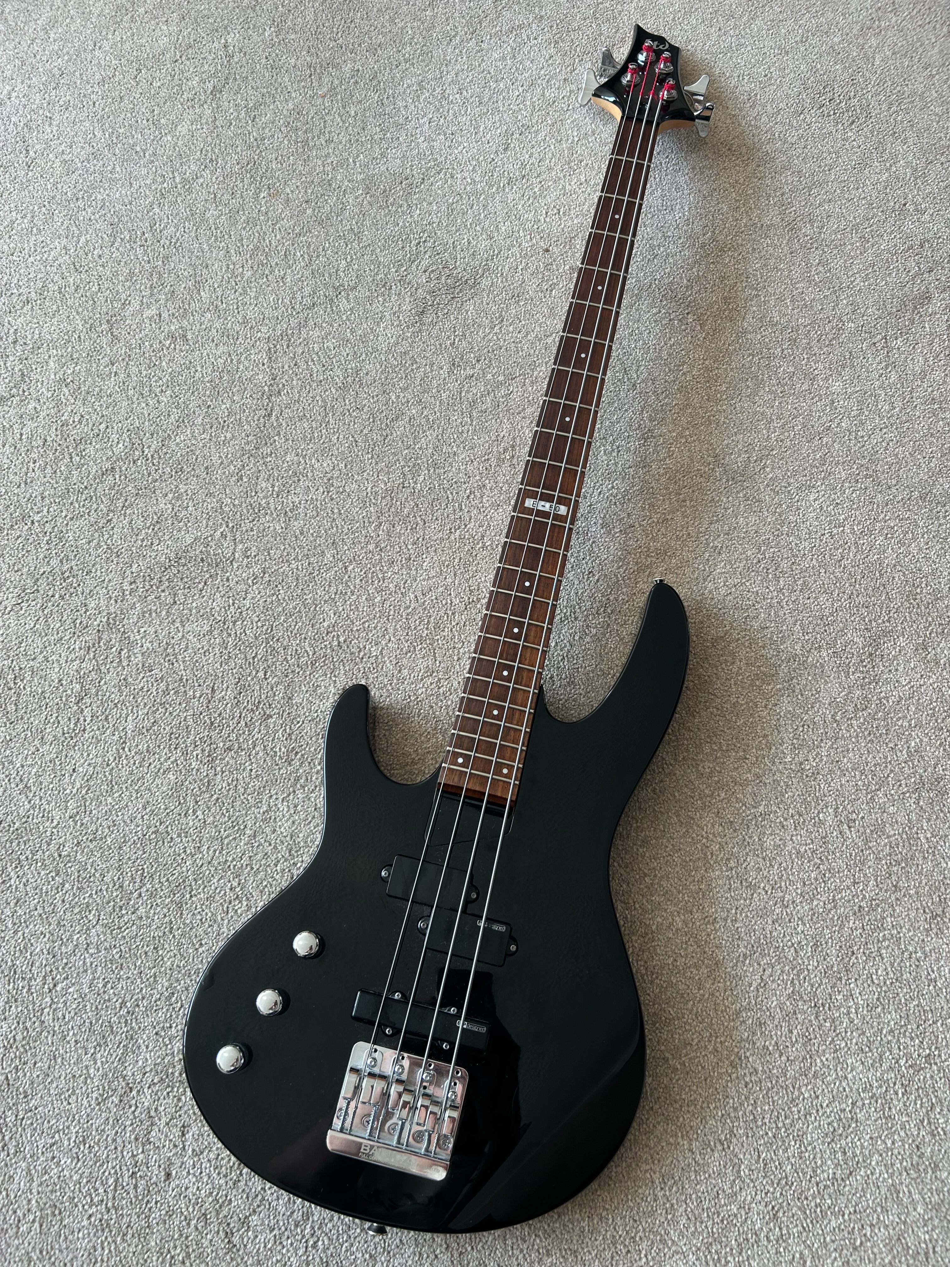 ESP LTD B-50 LH Left-Handed Black