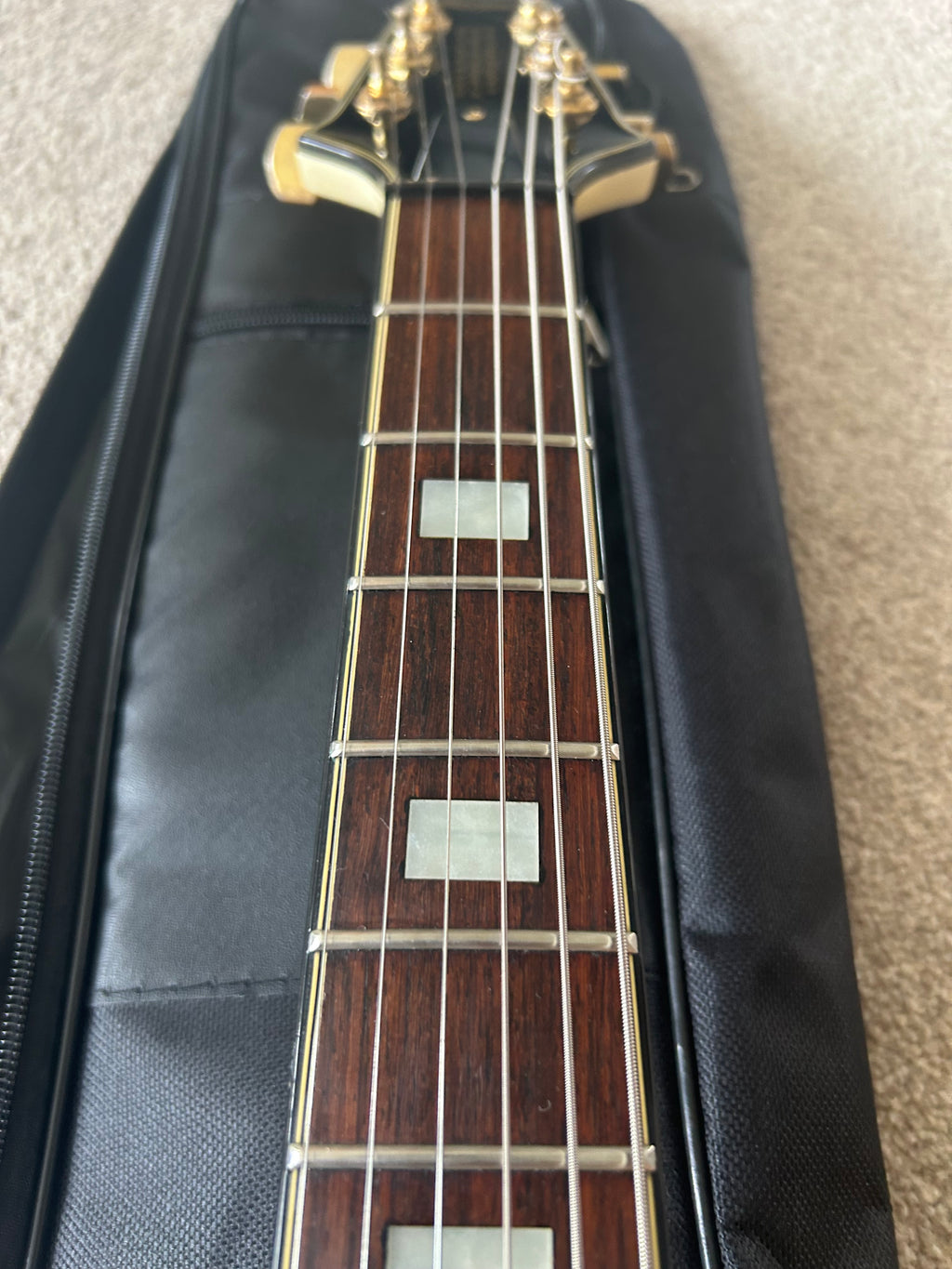 Aria Pro II TA-60 White Metallic Left Handed