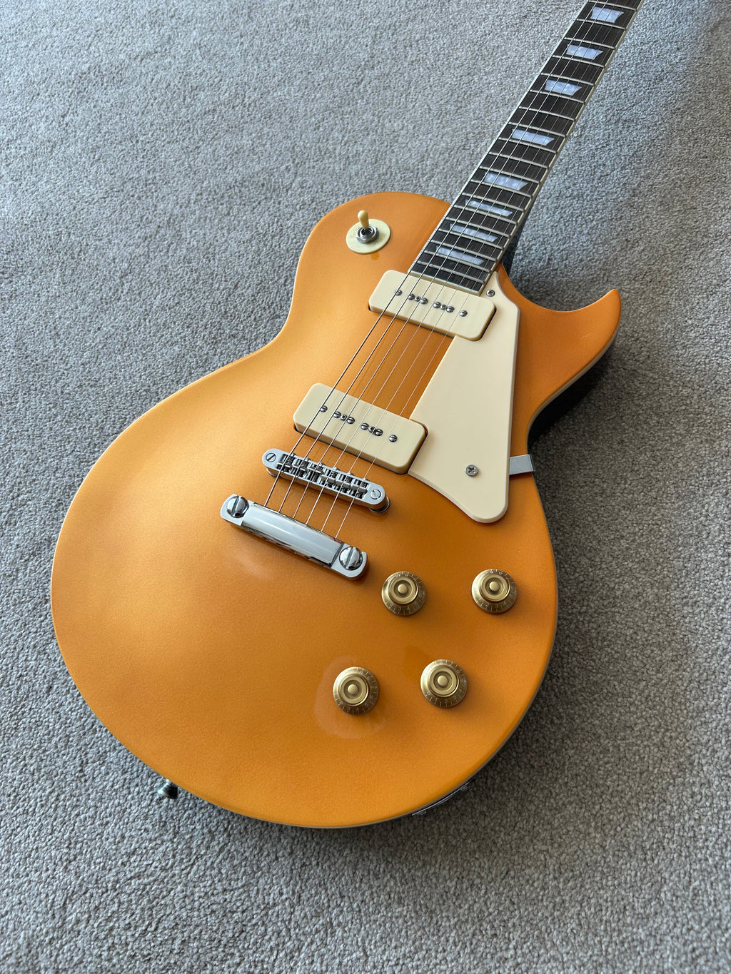 Harley Benton SC-450 P90 Classic Series Gold Top
