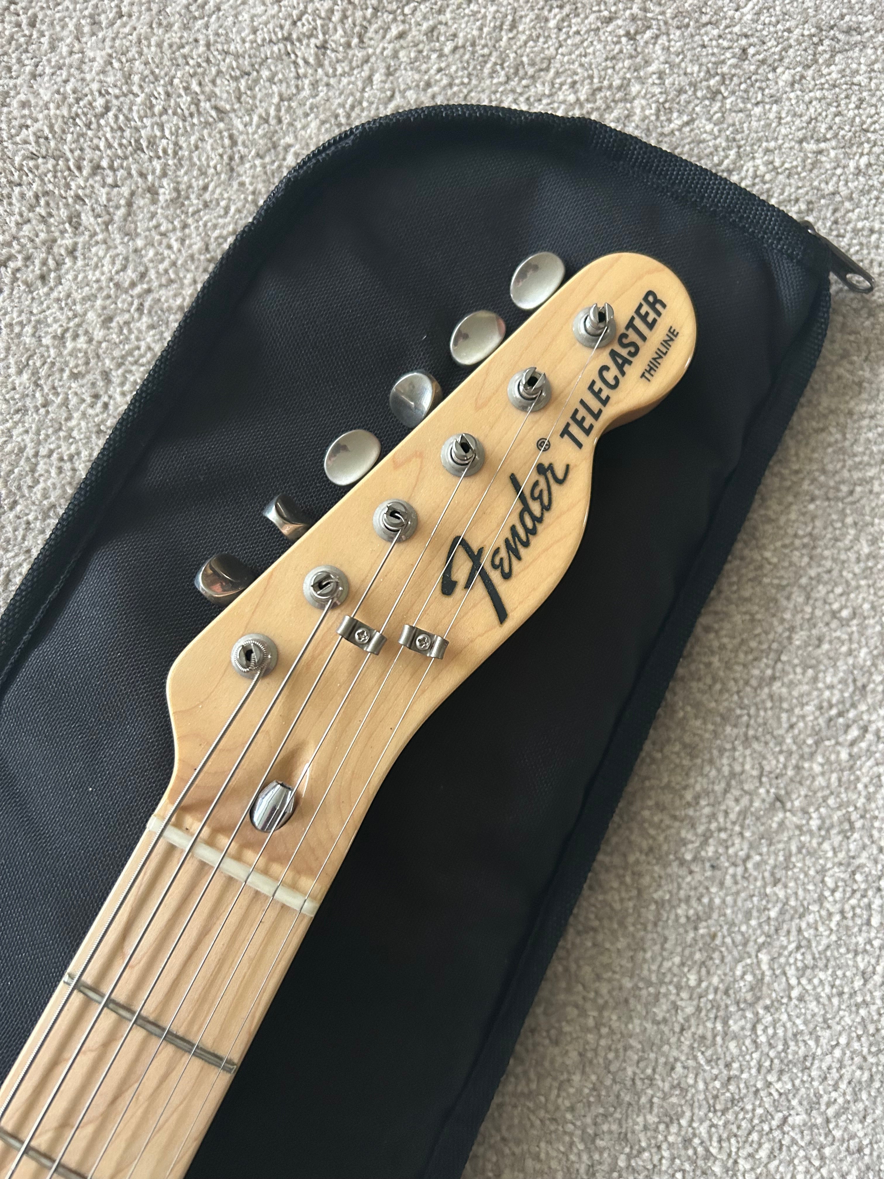 Fender MIJ Traditional '70s Telecaster Thinline Natural