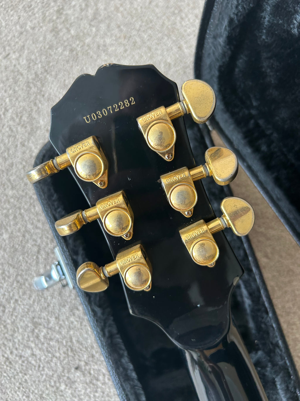 Epiphone Les Paul Custom Black Beauty (3-Pickup) Ebony (Upgraded Burstbucker Pro Pickups)