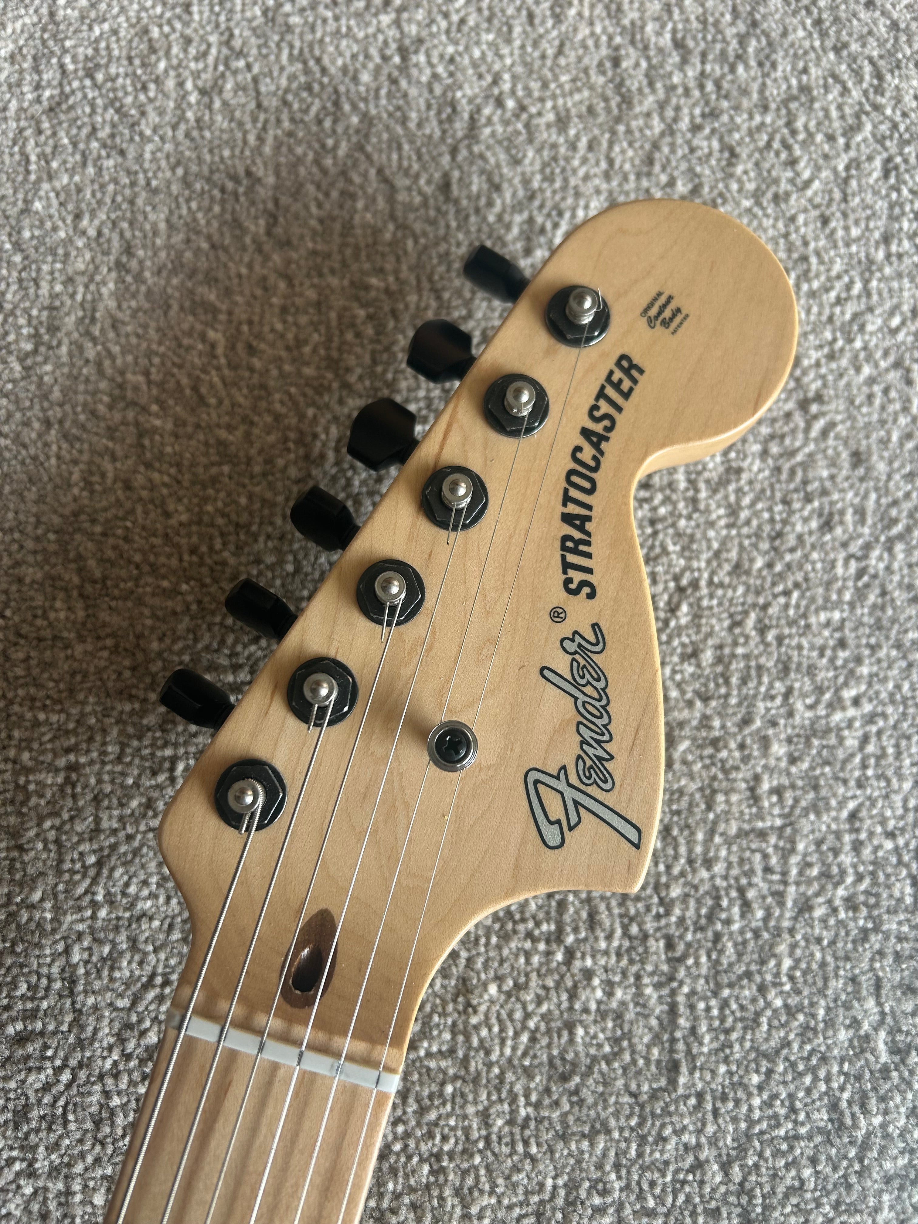 (Guitar Garage Build) Fender Jazzcaster Chameleon Green