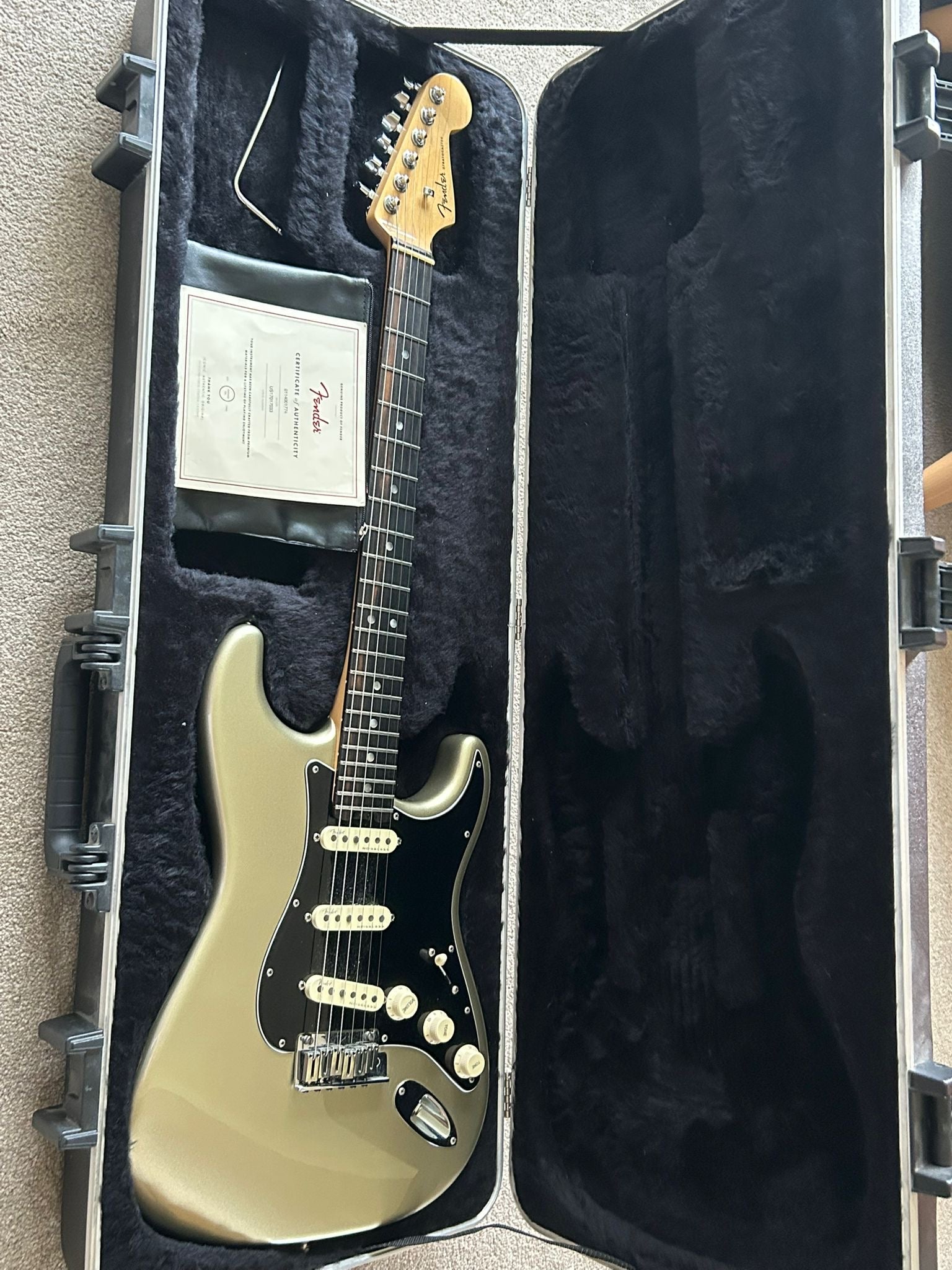 Fender Elite USA Stratocaster Champagne