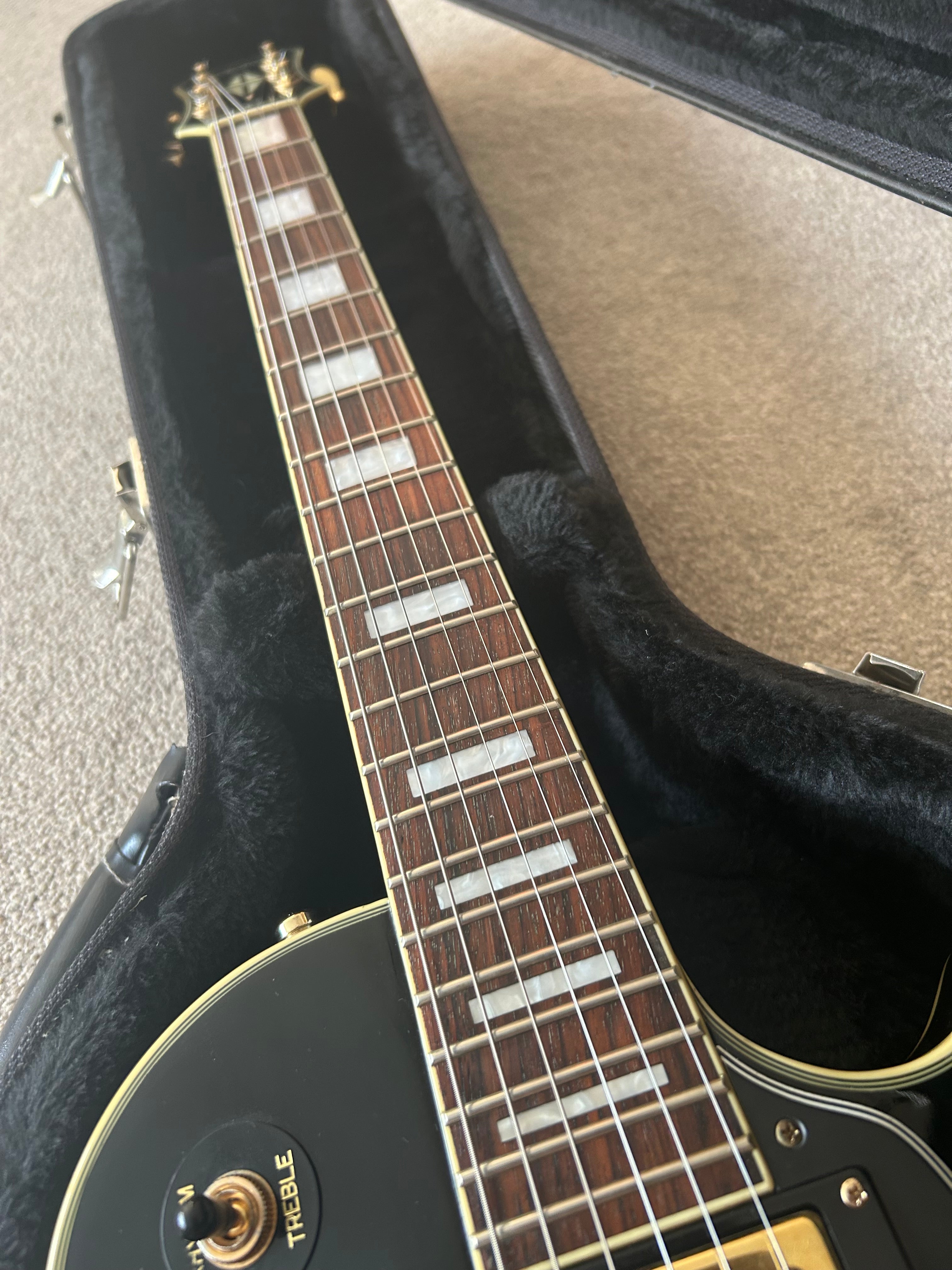Epiphone Les Paul Custom Black Beauty (3-Pickup) Ebony