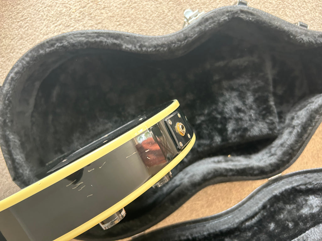 Epiphone Les Paul Custom Black Beauty (3-Pickup) Ebony (Upgraded Burstbucker Pro Pickups)