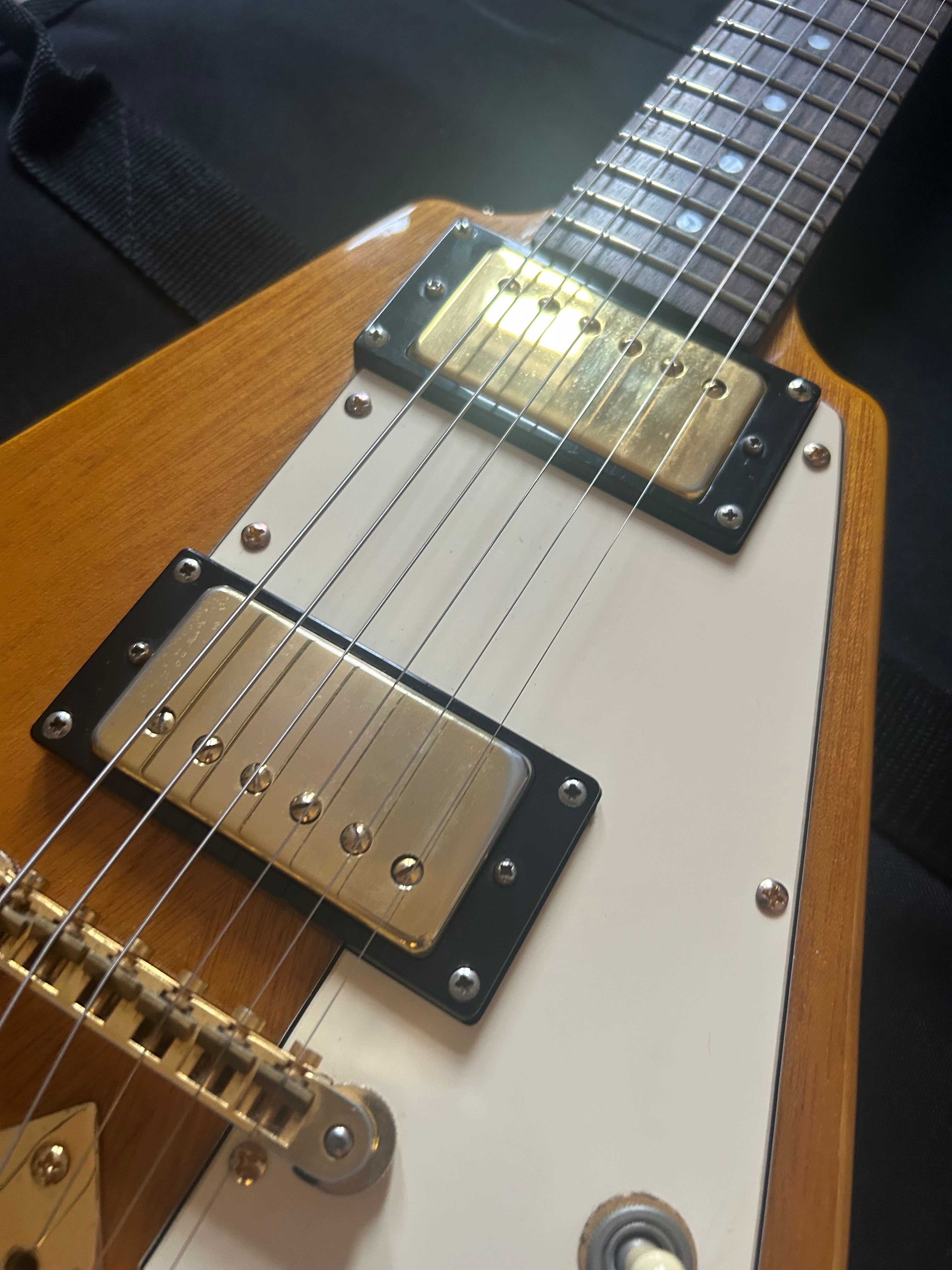 Epiphone Korina Flying V MIK Unsung Korea w upgrades