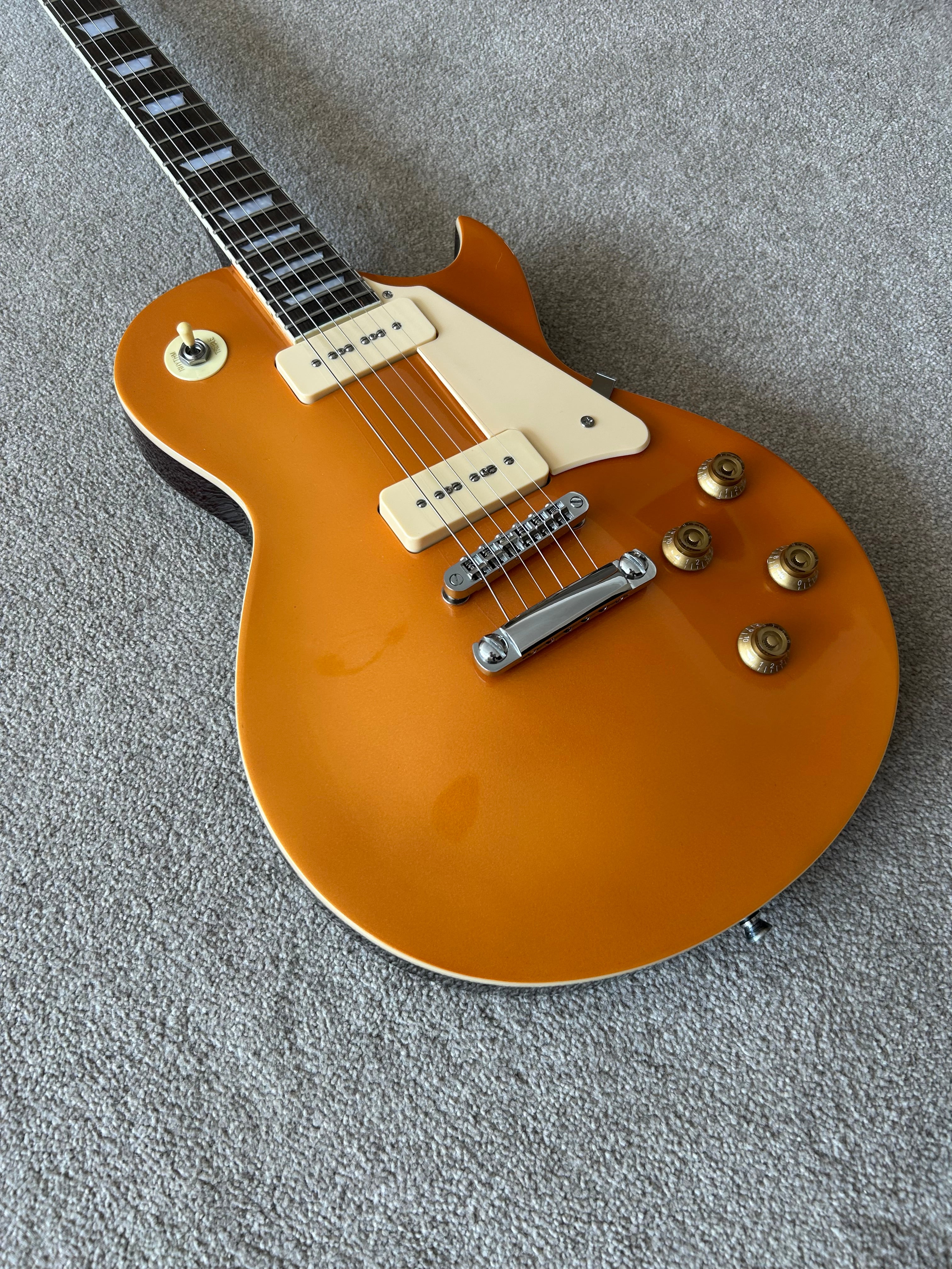 Harley Benton SC-450 P90 Classic Series Gold Top